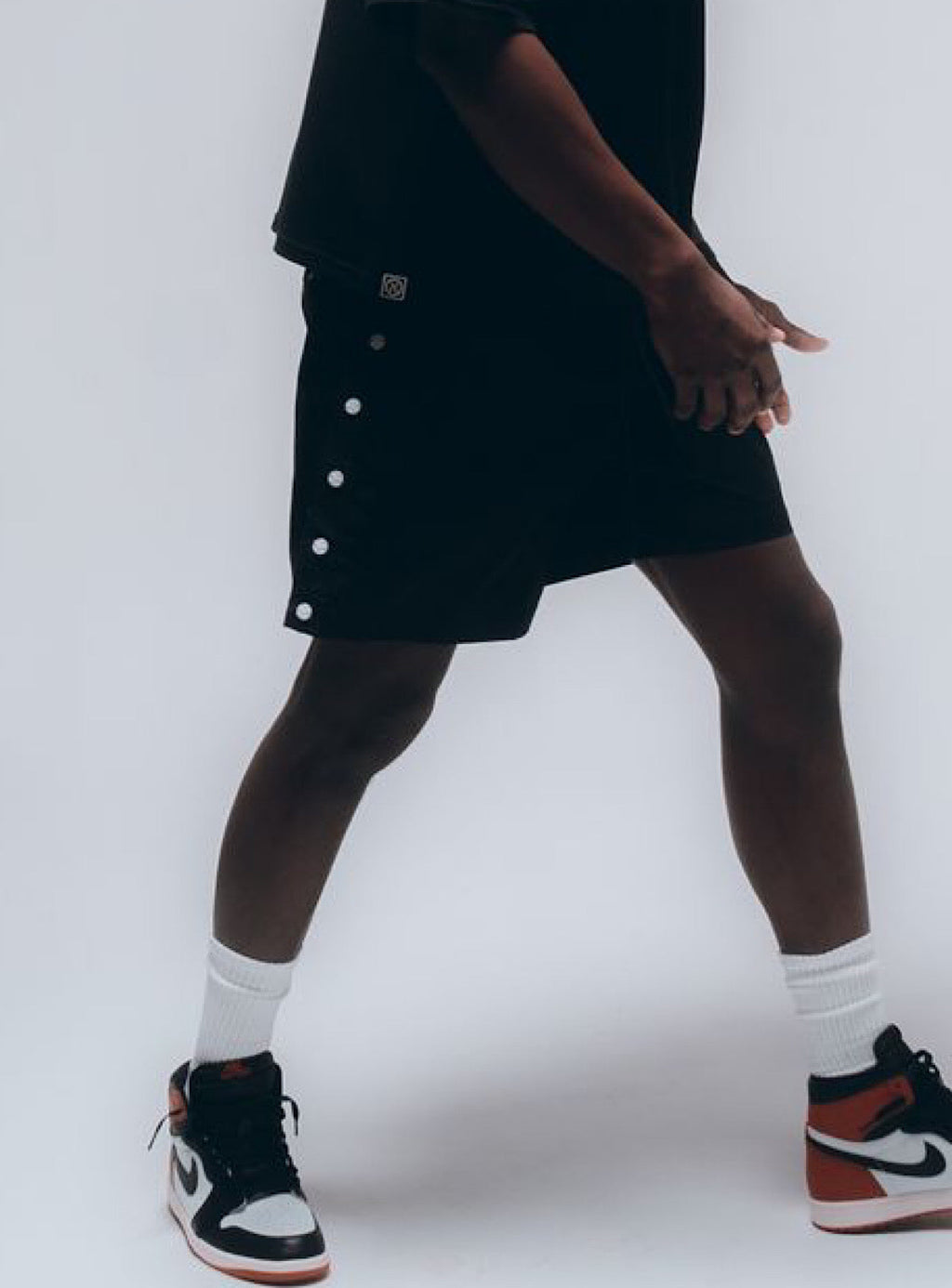 Hudson Outerwear Shorts - Colere Snap Off Nylon - Black - 574B