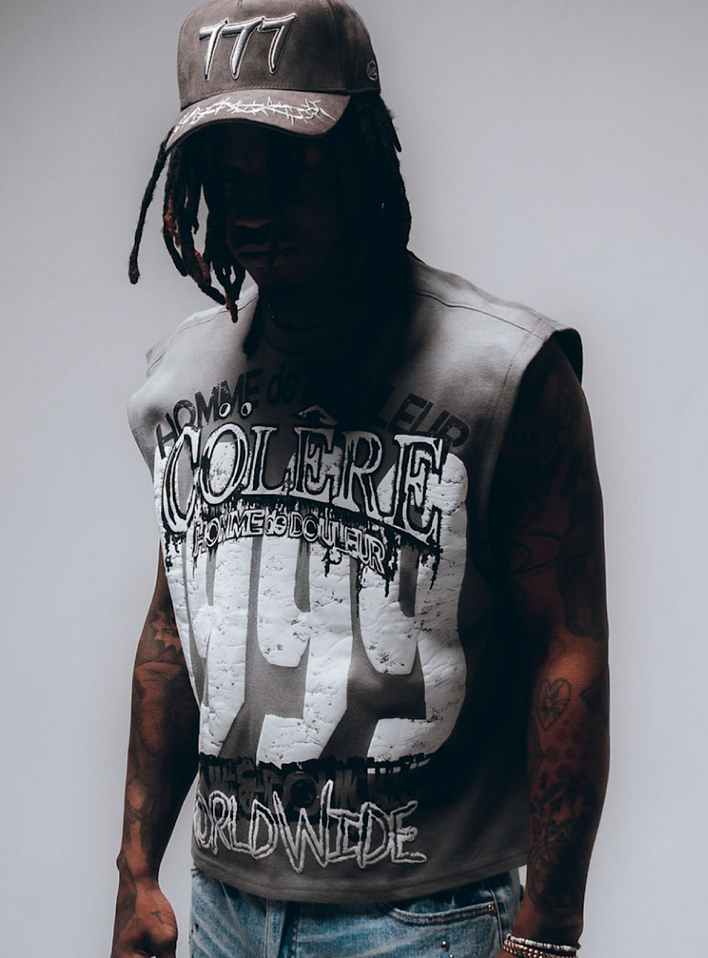 Hudson Outerwear T-Shirt - Colere Sleeveless - Grey - 572B