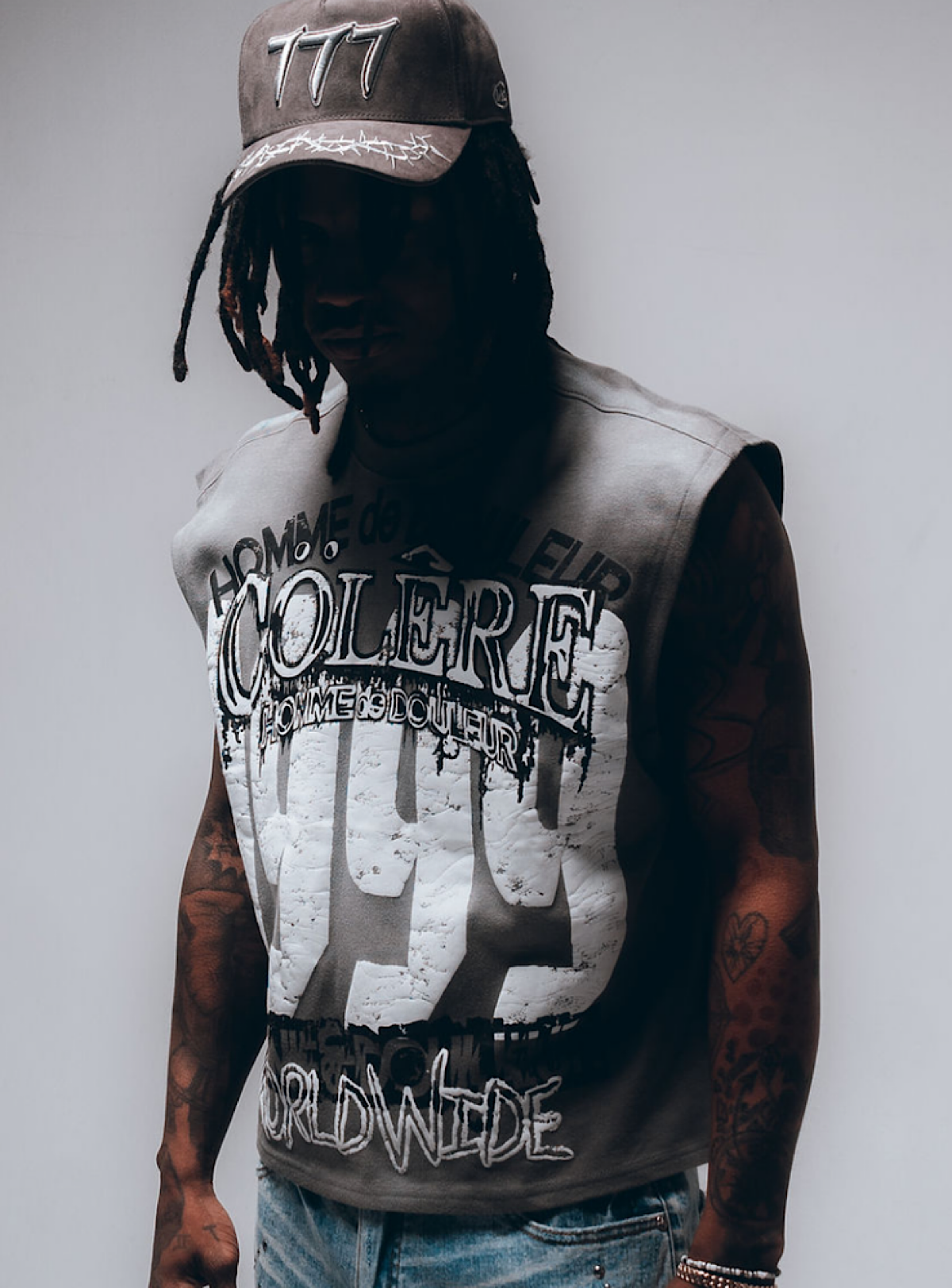 Hudson Outerwear T-Shirt - Colere Sleeveless - Grey - 572B