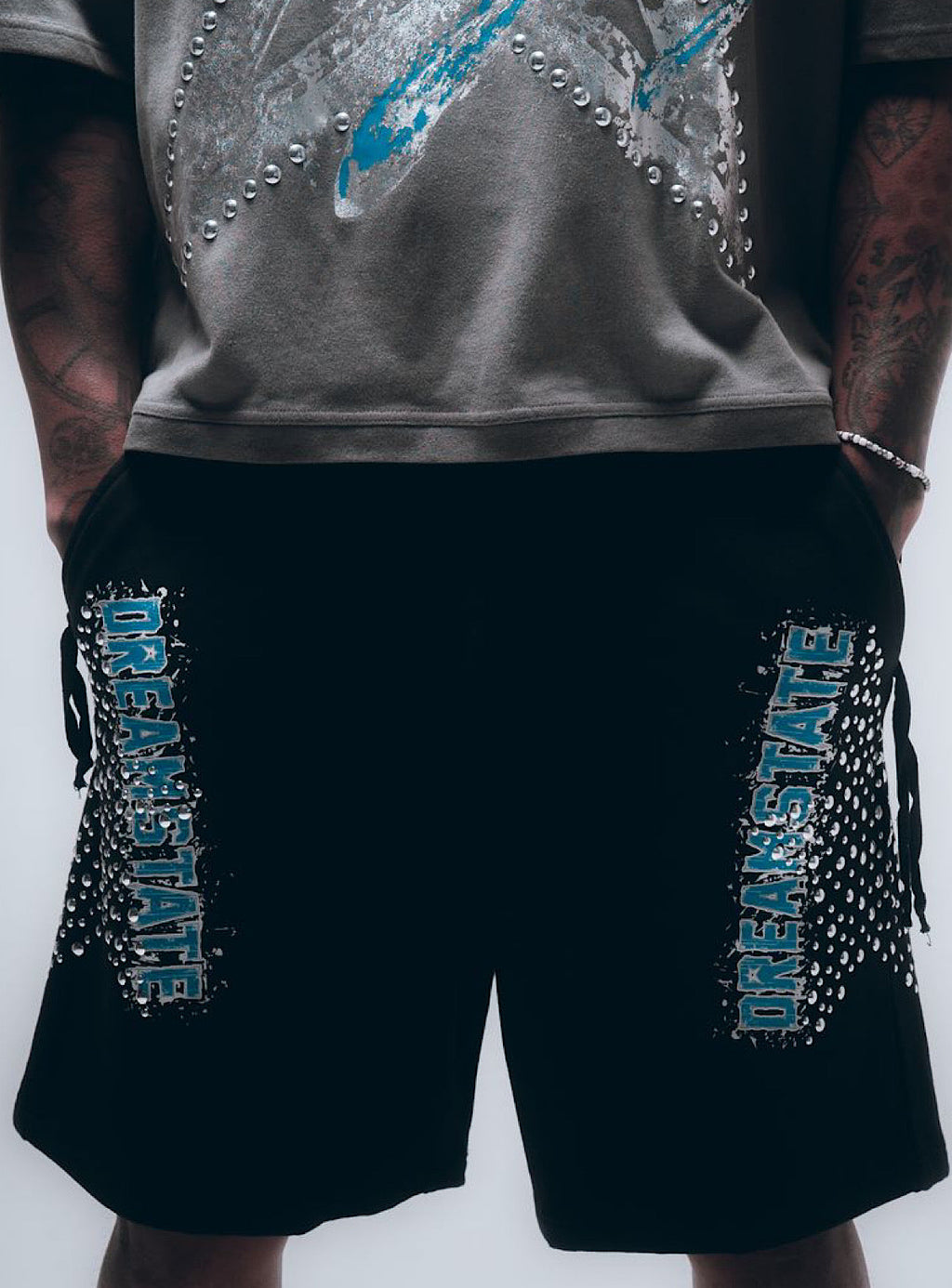 Hudson Outerwear Shorts - Dreamstate Fleece - Black - 580B