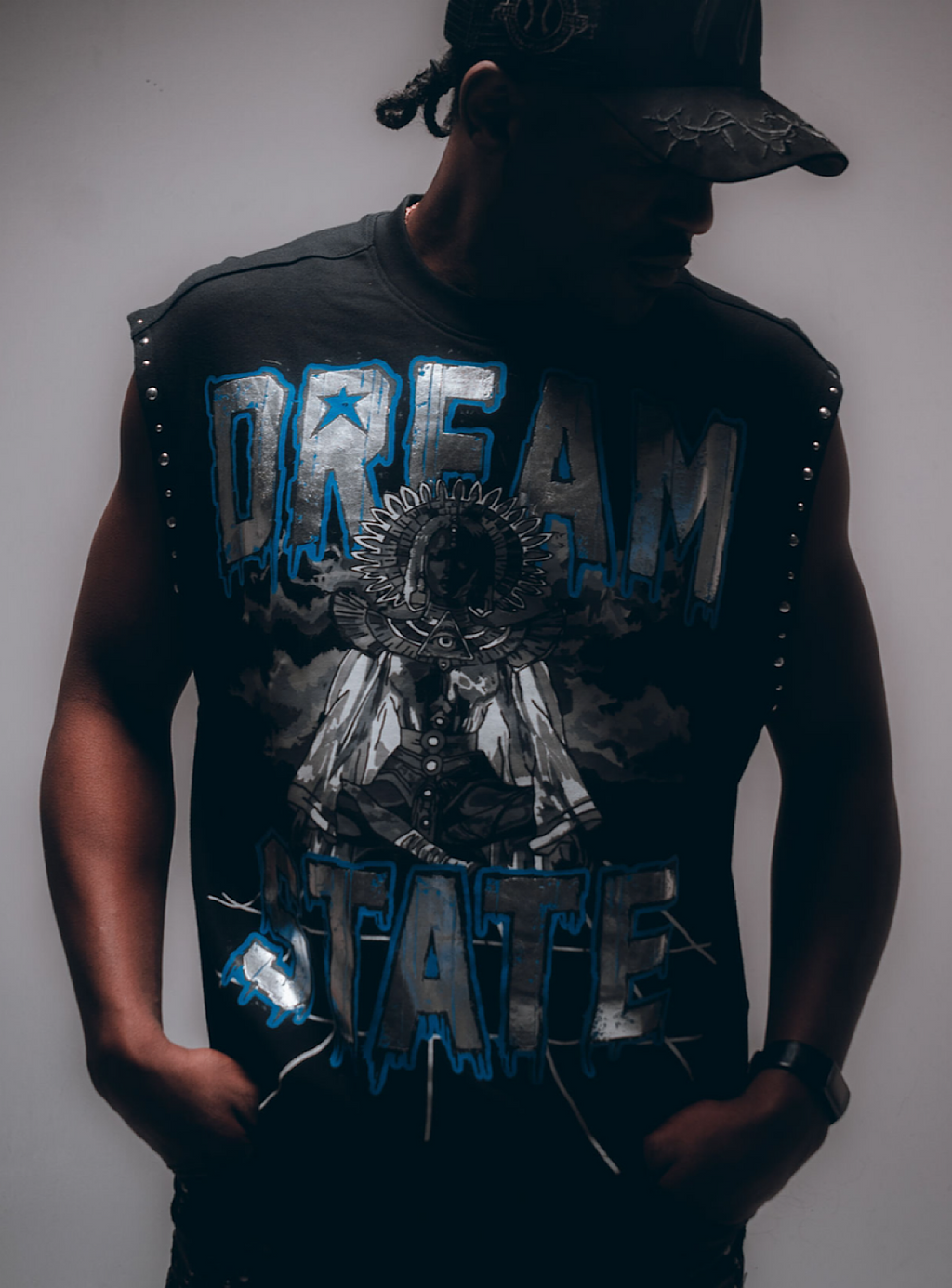 Hudson Outerwear T-Shirt - Dreamstate Sleeveless - Black - 577B