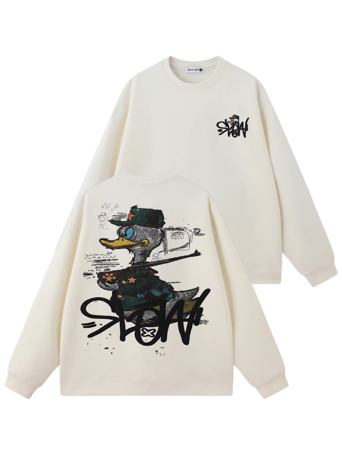 Black Label Sweater - Black Label Slow - Beige - L902