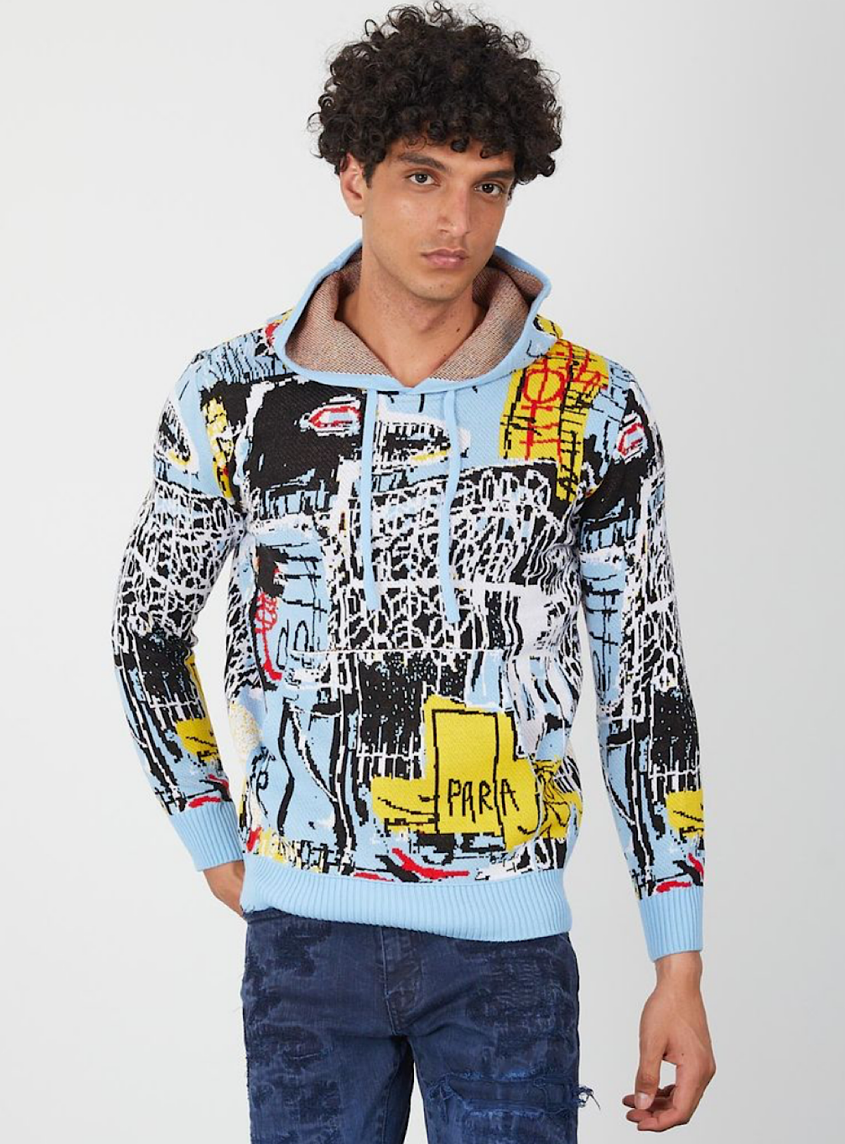 Buyers Choice Hoodie - Peace - Sky Blue - KG-619