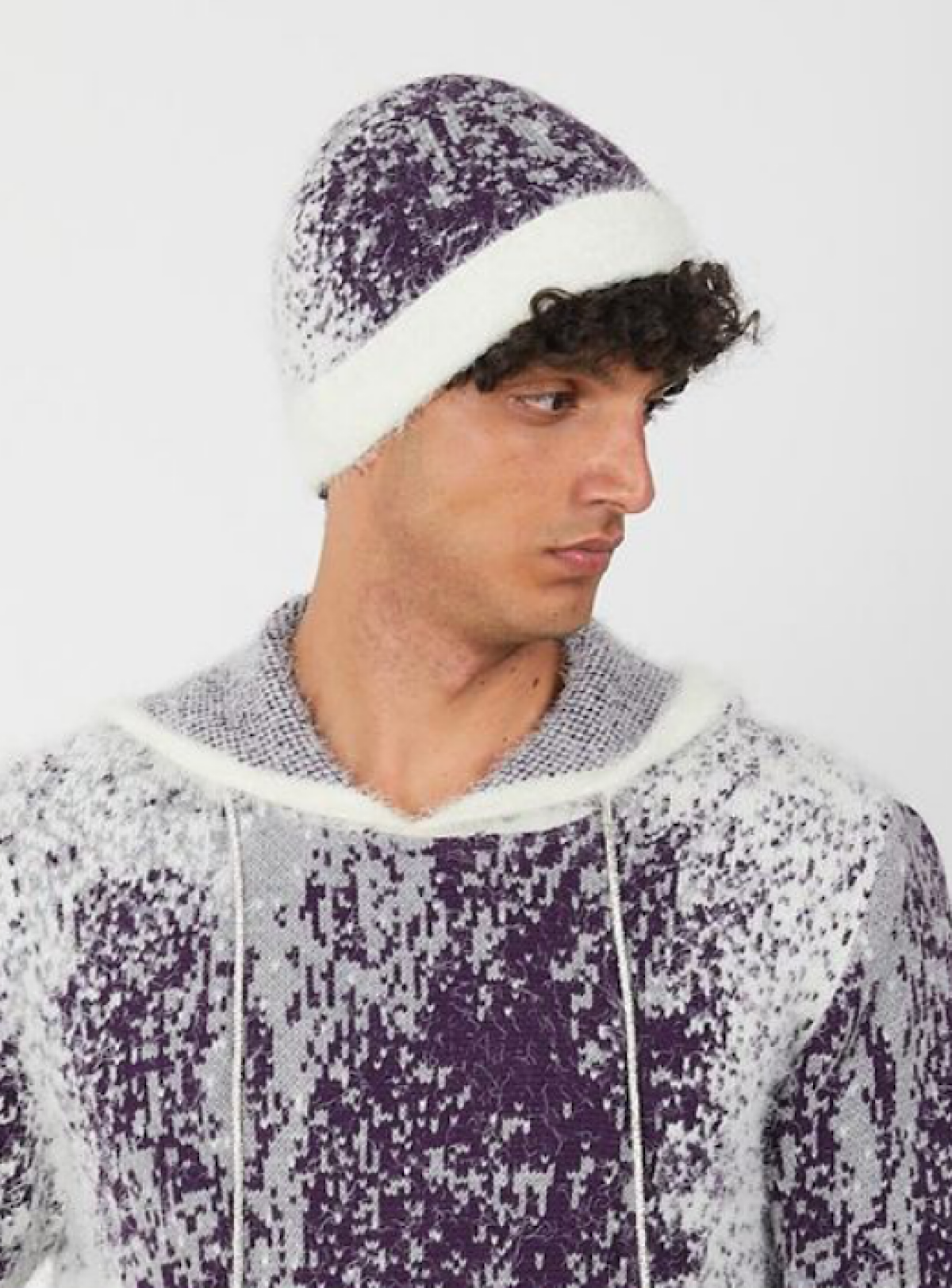 Buyers Choice Hat - Knit Beanie - Purple - KG-630