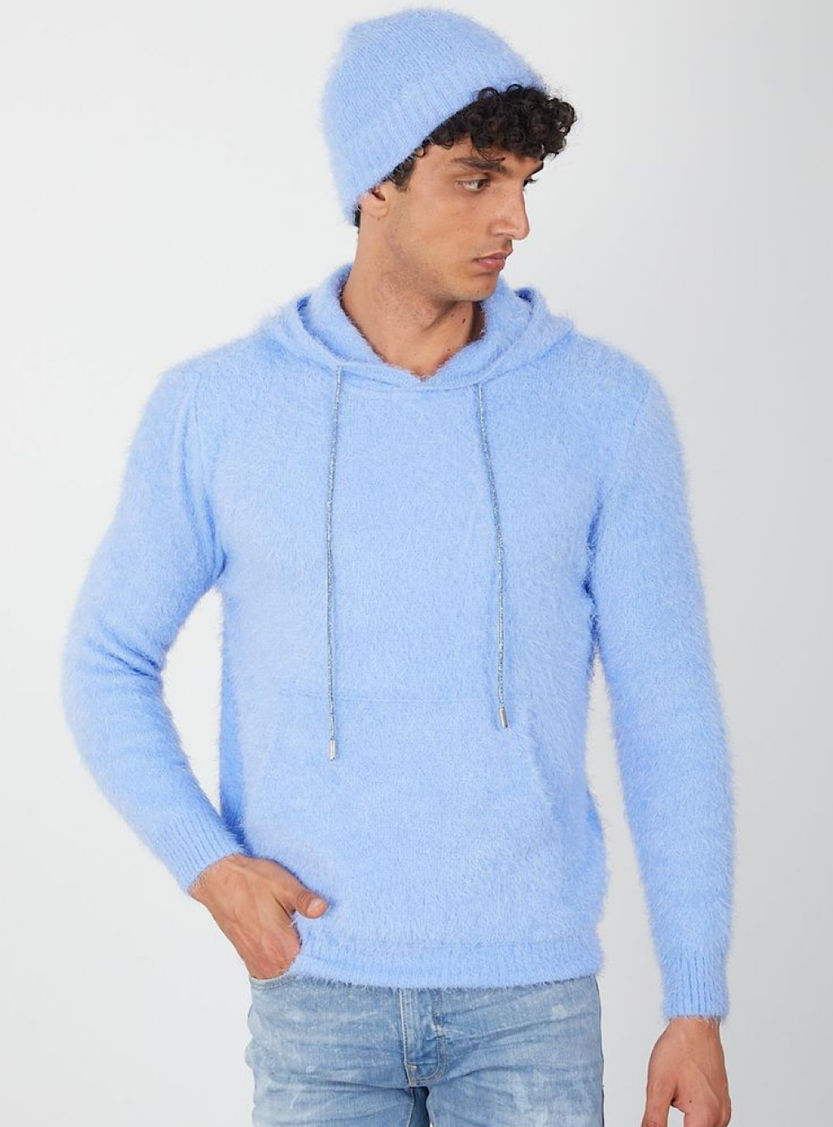 Buyers Choice Hoodie - Azure Sable - Blue - KG-641