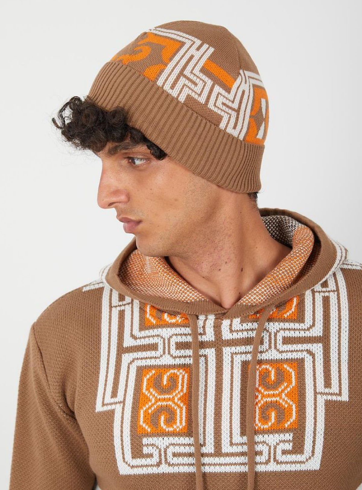 Buyers Choice Hat - Knit Beanie - Mink Brown - KG-634