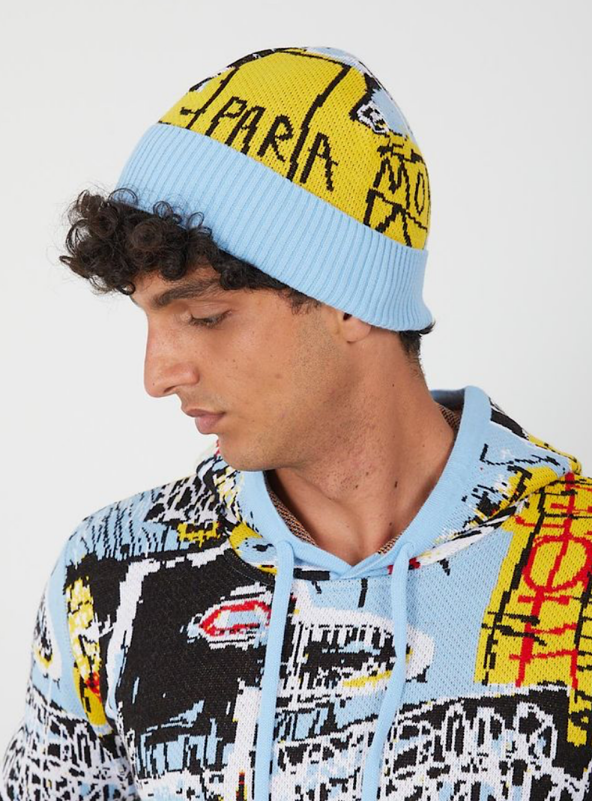 Buyers Choice Hat - Knit Beanie - Sky Yellow - KG-619