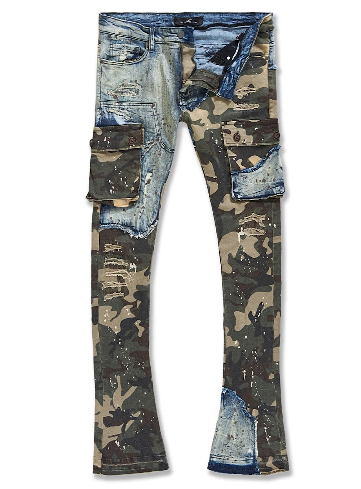 Jordan Craig Jeans - Ross Stacked - Woodland - JRF1142C