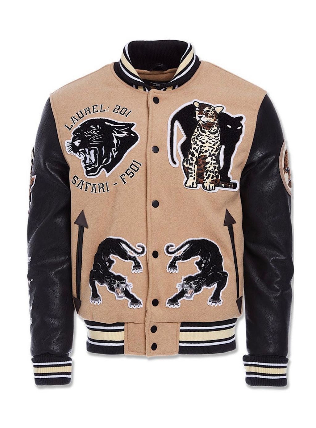 Jordan Craig Jacket - Pantera Varsity - Safari - 91622