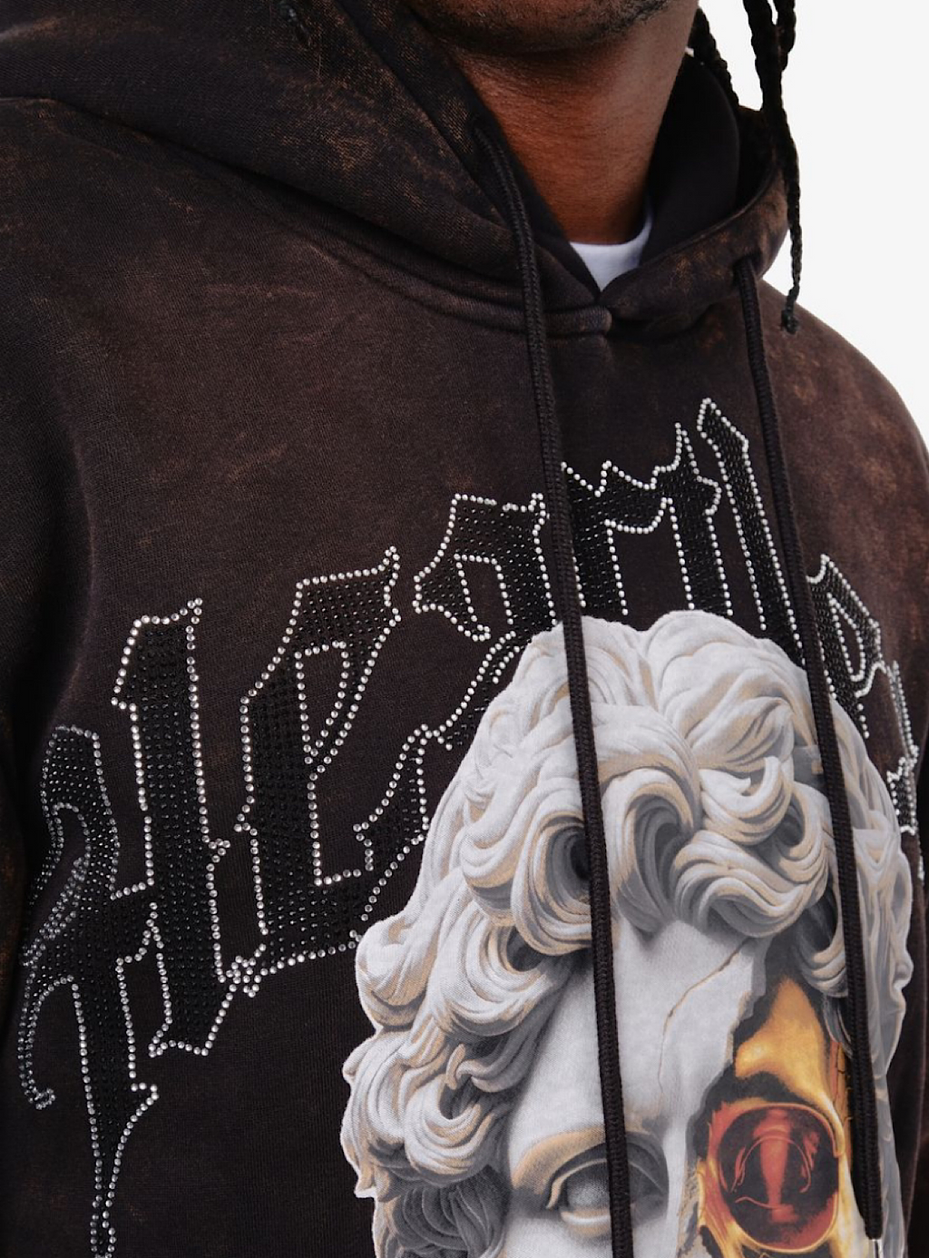 Copper Rivet Hoodie - Heartless - Black - 431085-BK-YYE6