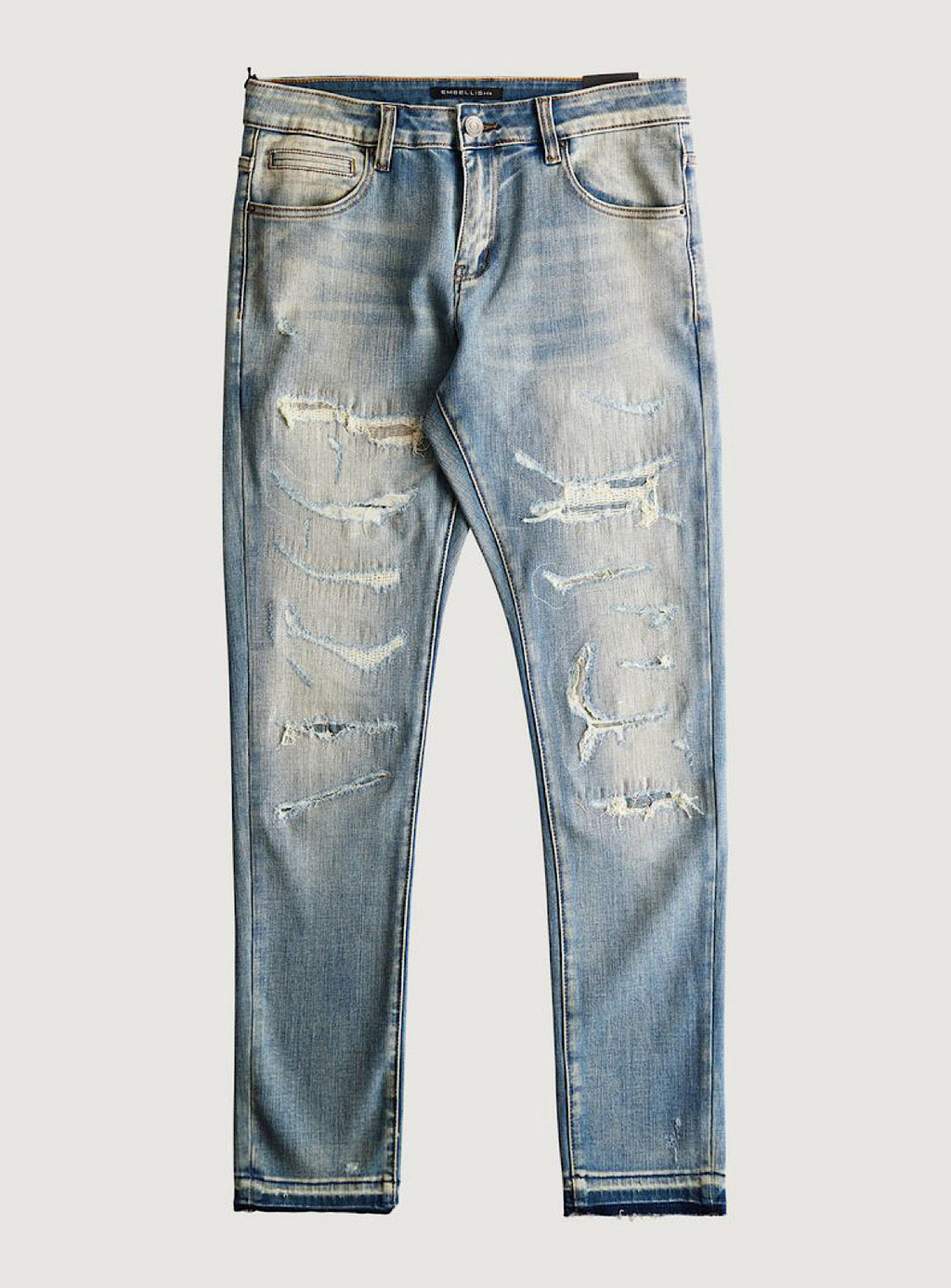 Embellish Jeans - Benji Skinny - Sand Rinse - EMBHOL124-002