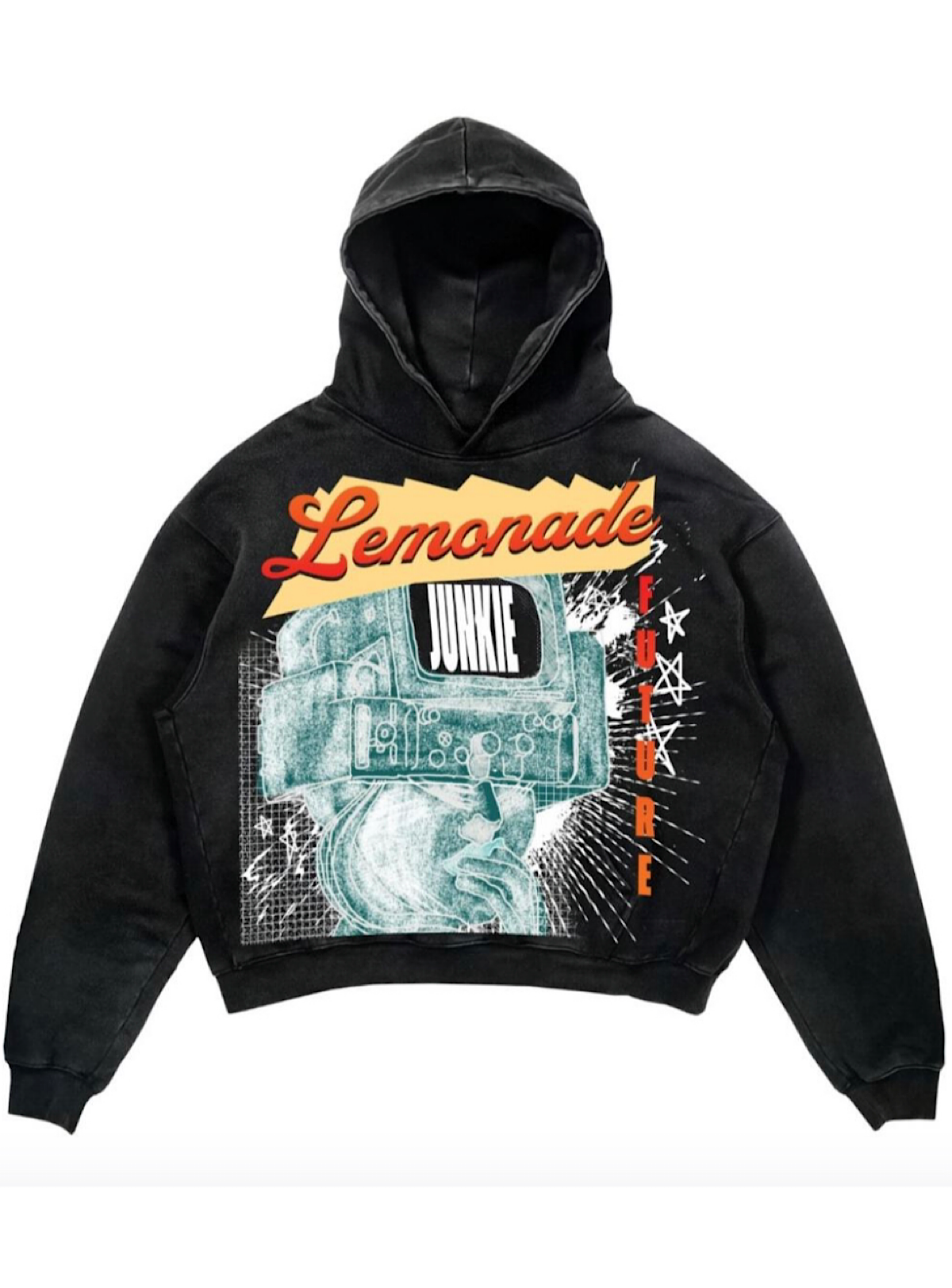 Lemonade Junkie Hoodie - The Future - Black - L-J-042331