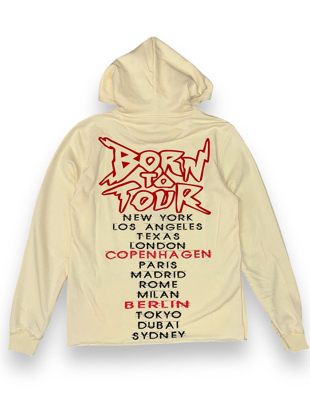 Bkys Hoodie - Black Out - Off White - H1118