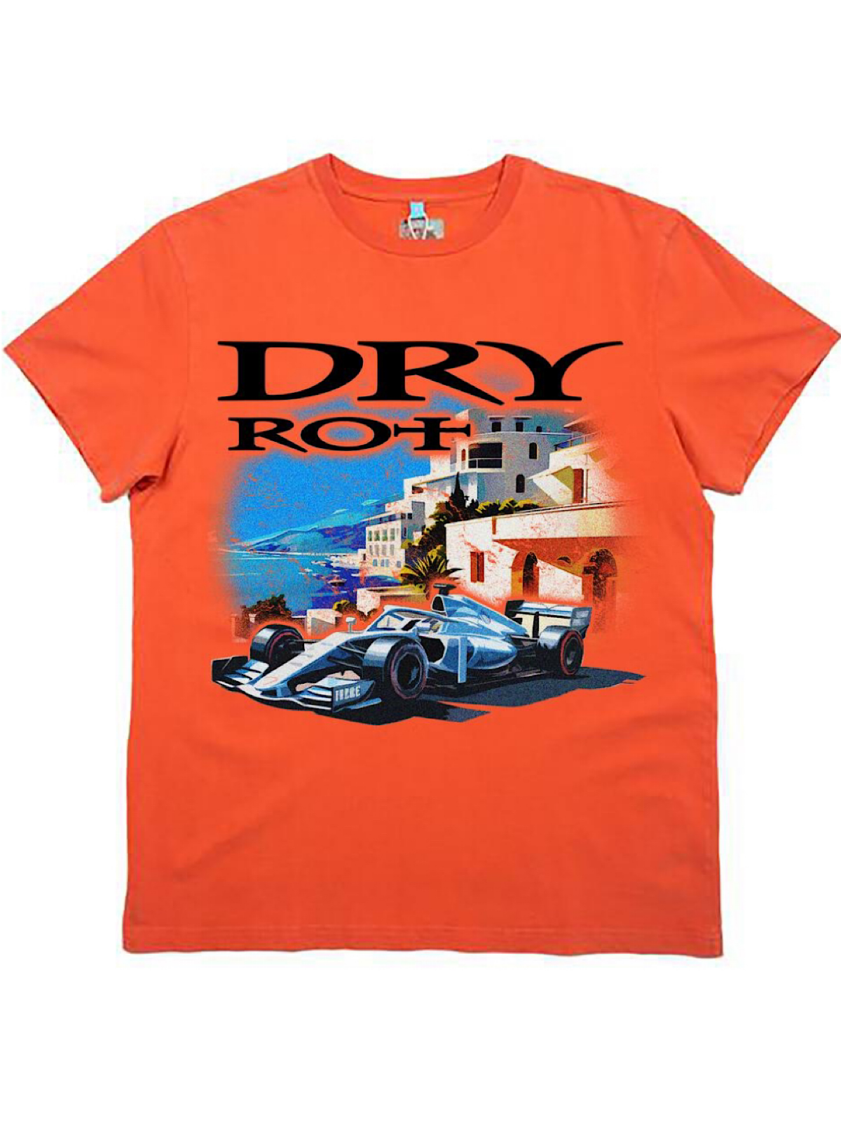 Dry Rot T-Shirt - F1 Speed - Orange - DR237