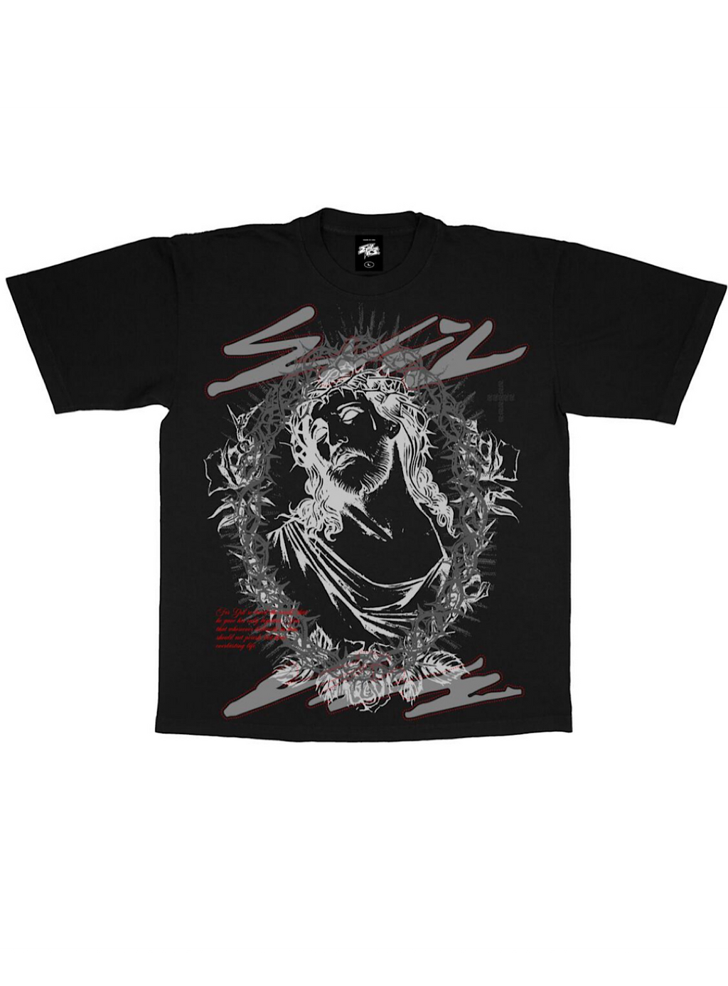 Evil Vice T-Shirt - Glory Thorn - Black - W24-5