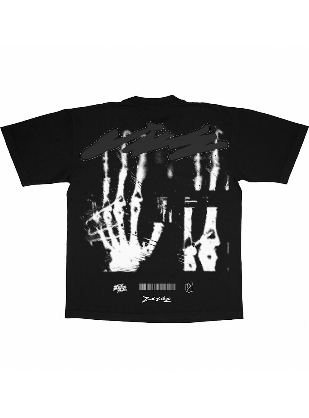 Evil Vice T-Shirt - Scatter - Black - W24-1