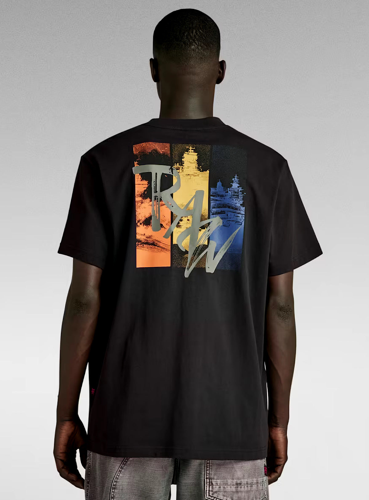 G-Star T-Shirt - Flight Deck Back - Black - D24425