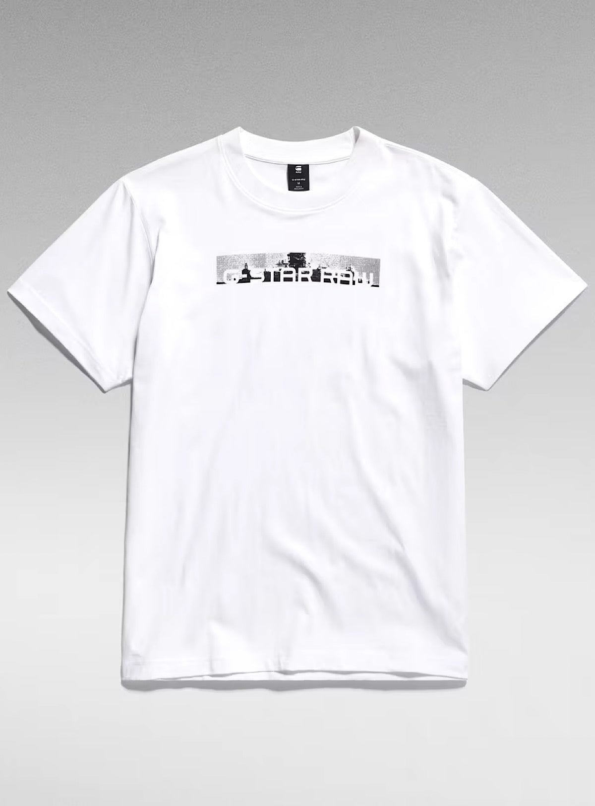 G-Star T-Shirt - Flight Deck Back - White - D24425