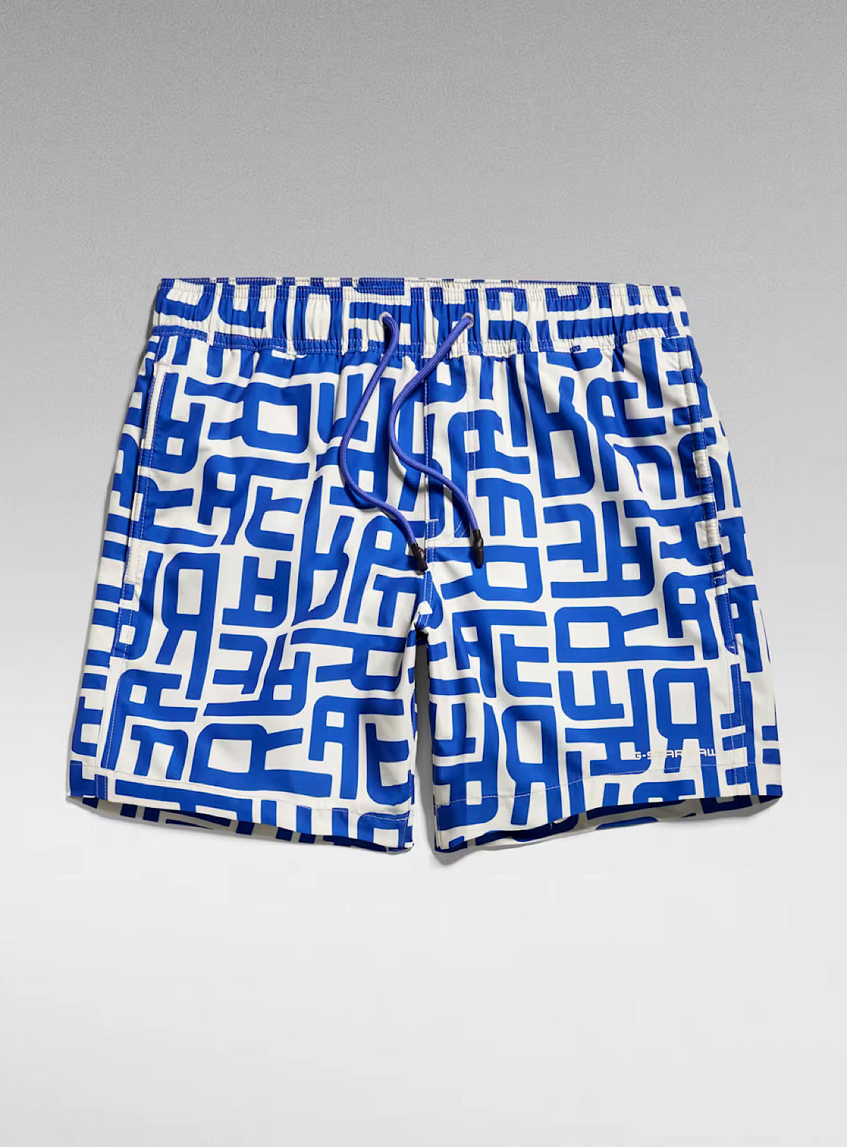 G-Star Shorts - Dirik Letter Swim - Whitebait Raw - D24475