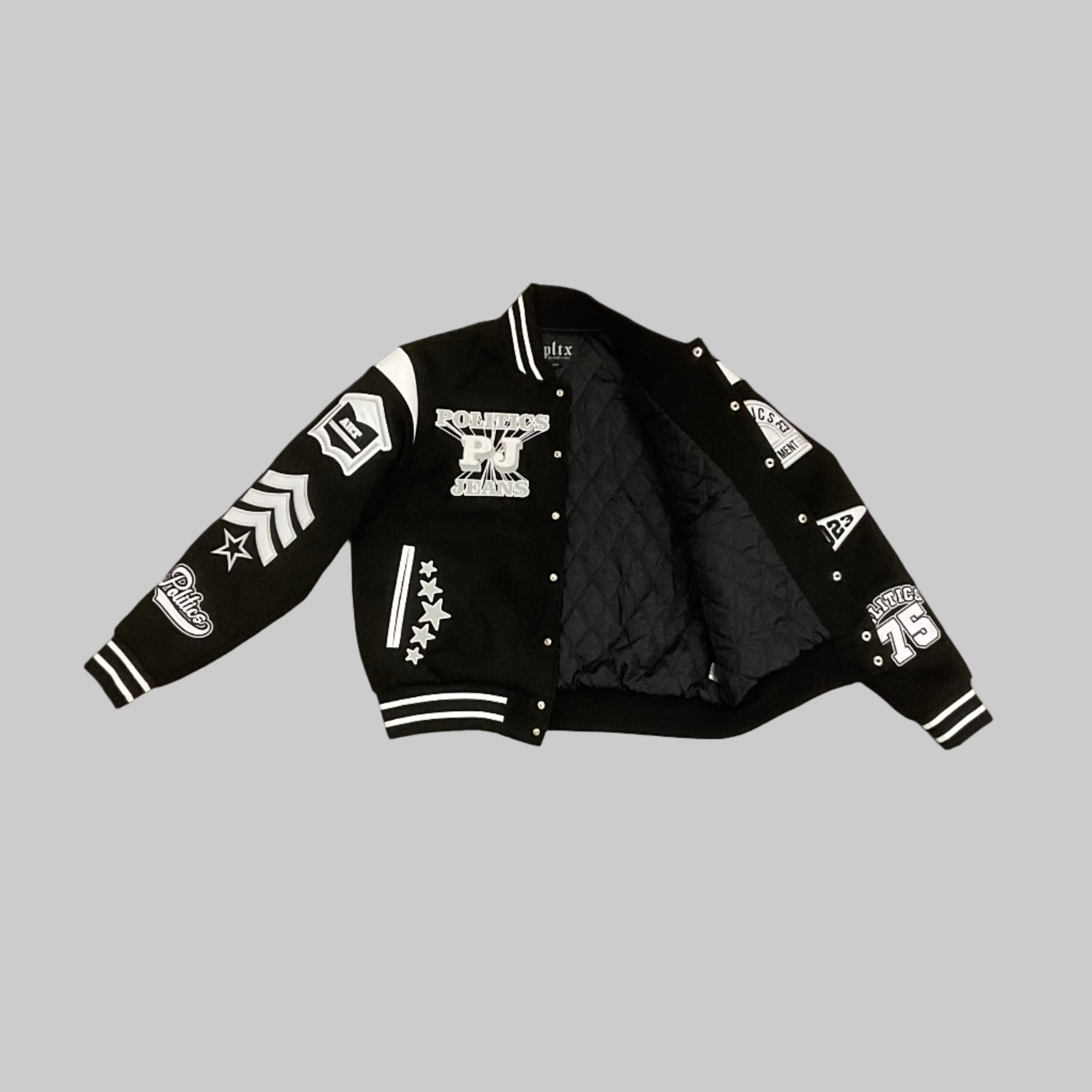 Politics Jacket - Never - Black - 000011