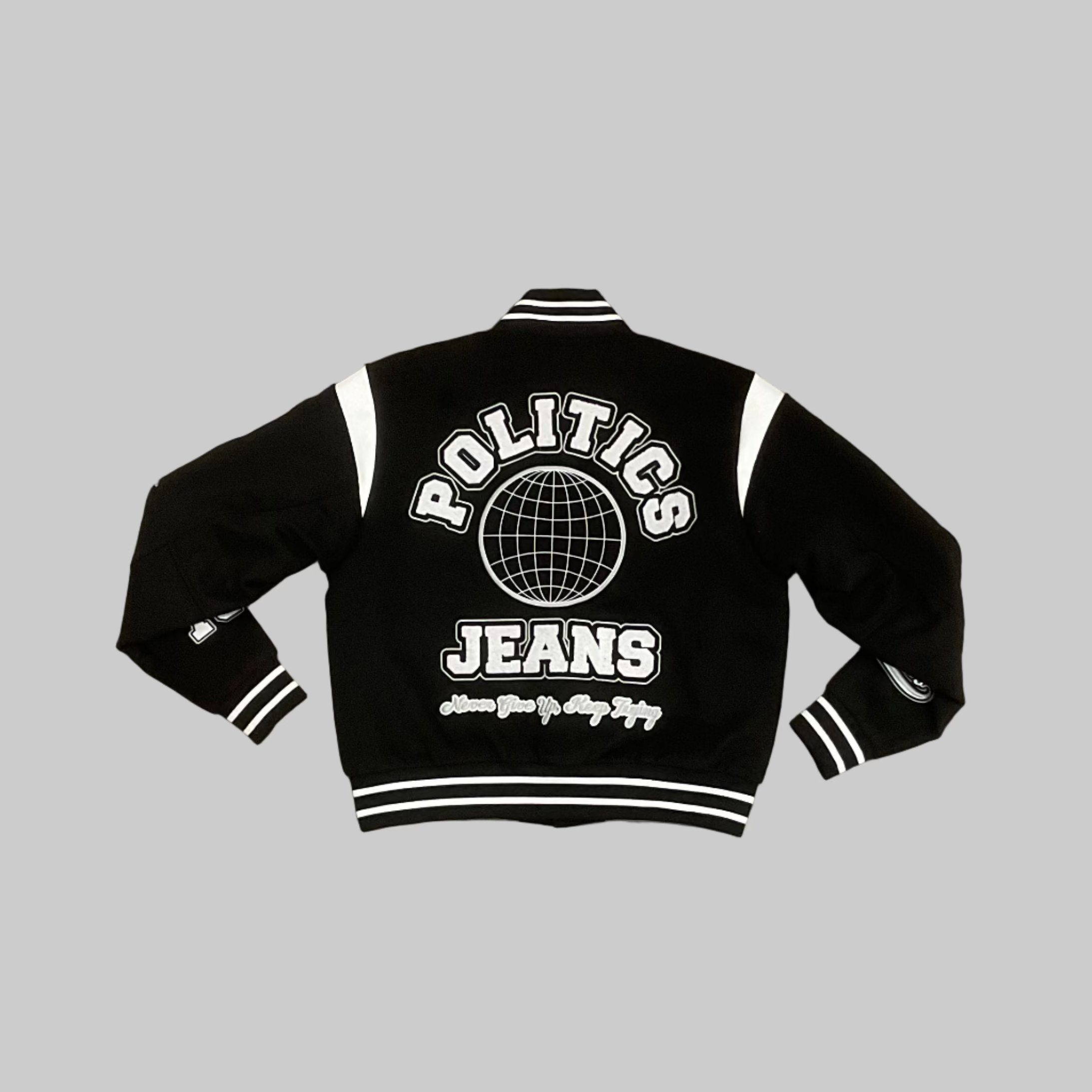 Politics Jacket - Never - Black - 000011