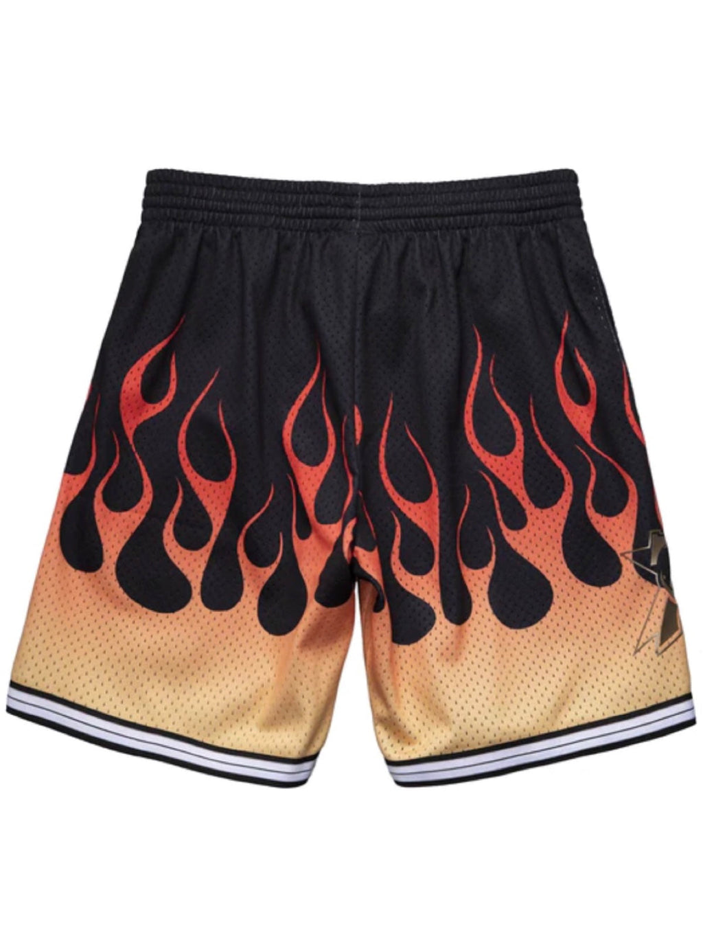 Mitchell & Ness Shorts - Flames swingman 76ers 2000 - Black