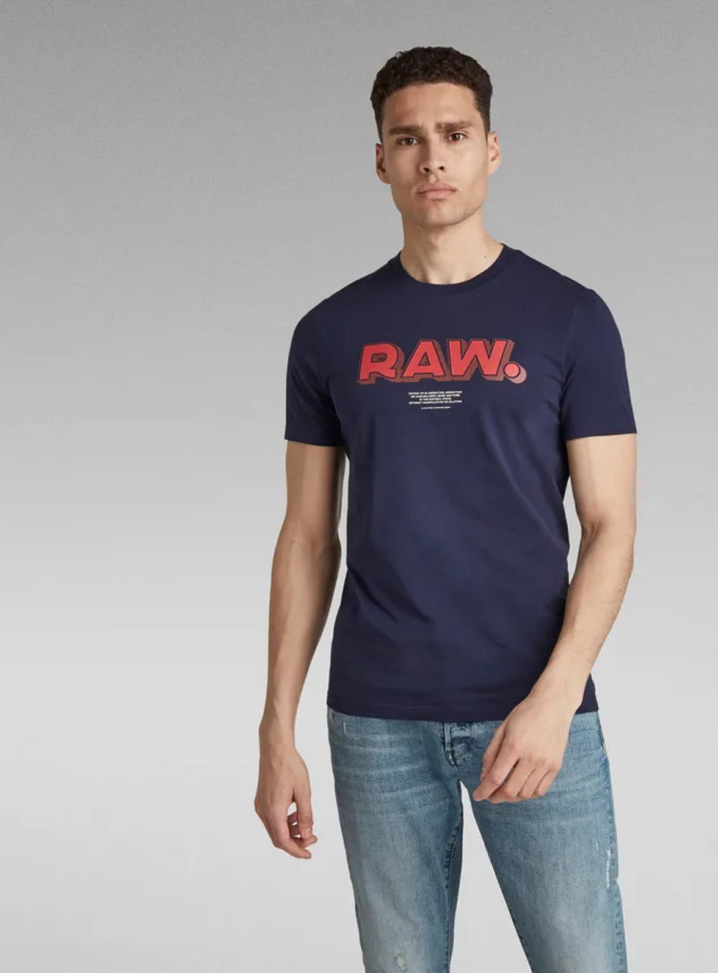 G-Star T-Shirt - RAW. Slim - Warm Sarthro - D20713-336-C423