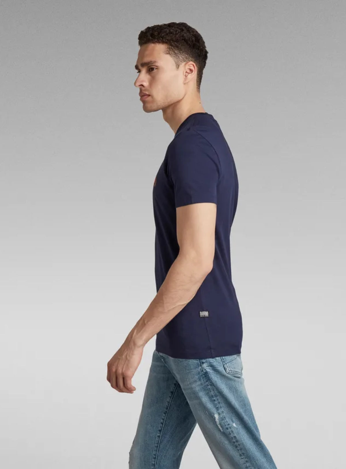 G-Star T-Shirt - RAW. Slim - Warm Sarthro - D20713-336-C423