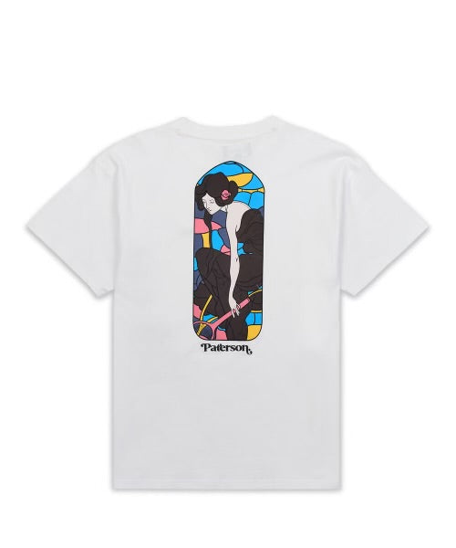 Paterson T-Shirt - Stained Glass - White - P44