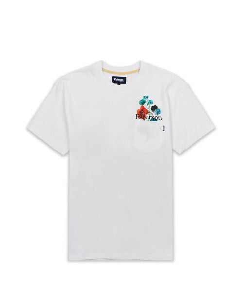Paterson T-Shirt - Flowers - White - P50