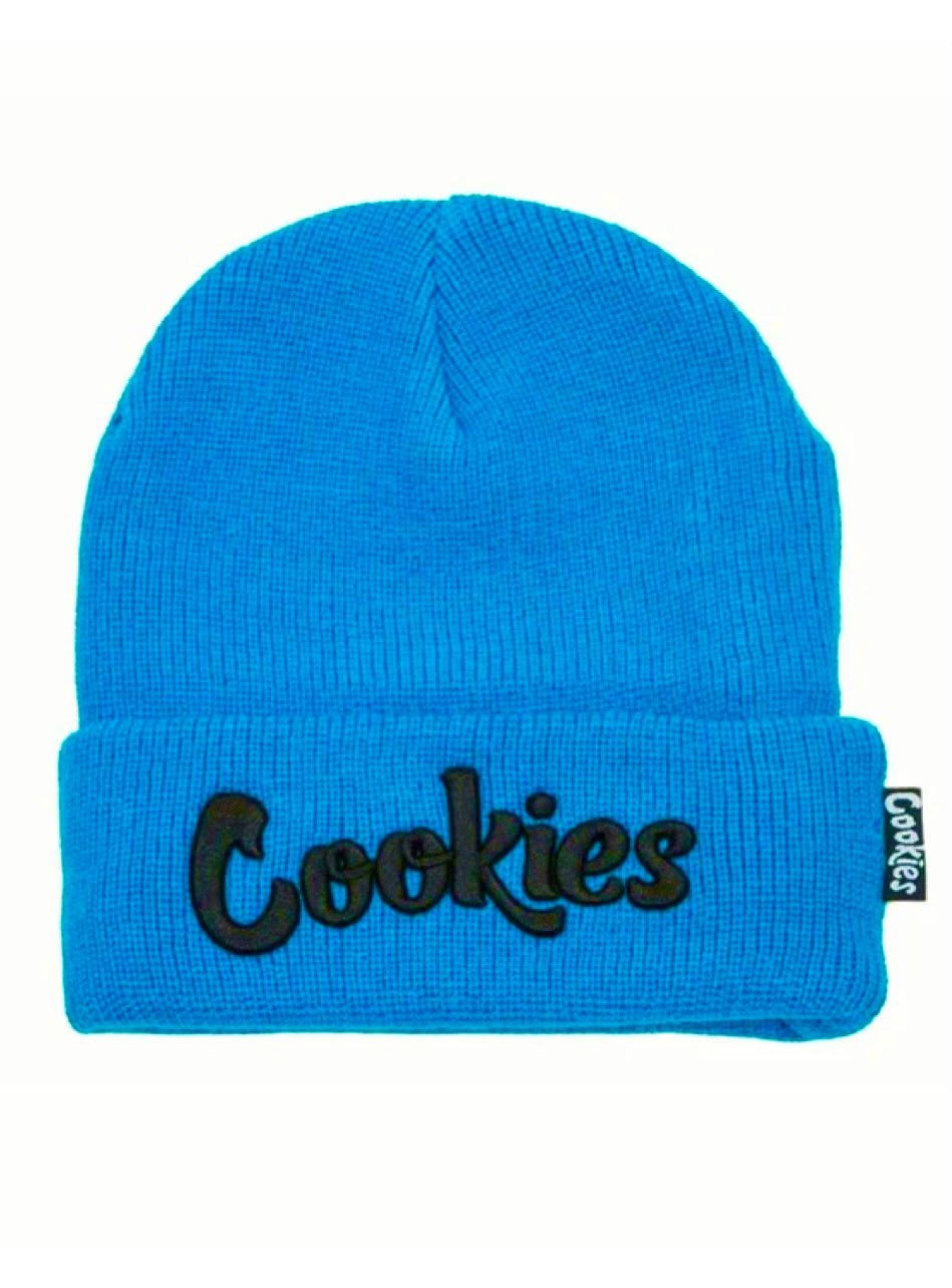 Cookies Hat - Original Mint Beanie - Blue And Black