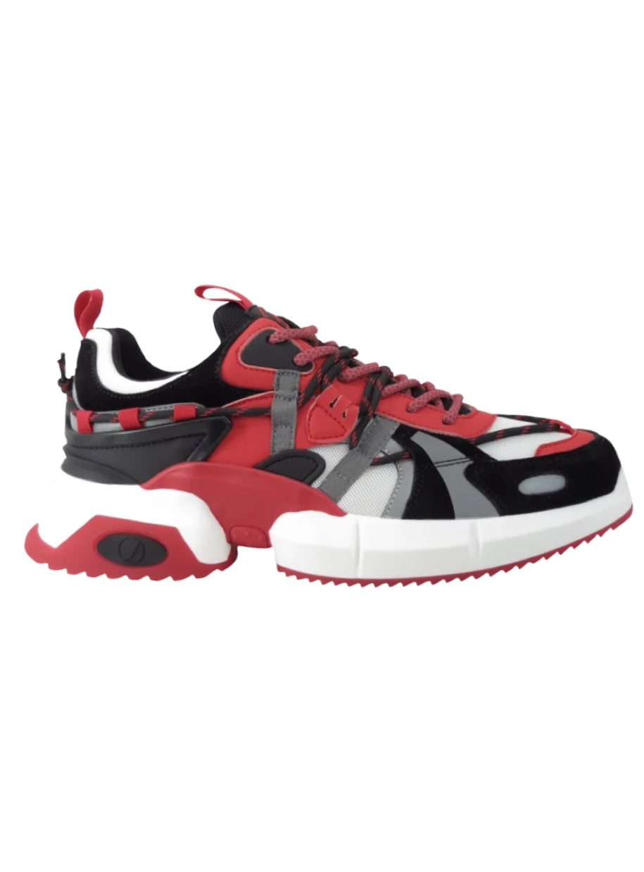 Javi Shoes - Evidently - Black/Red