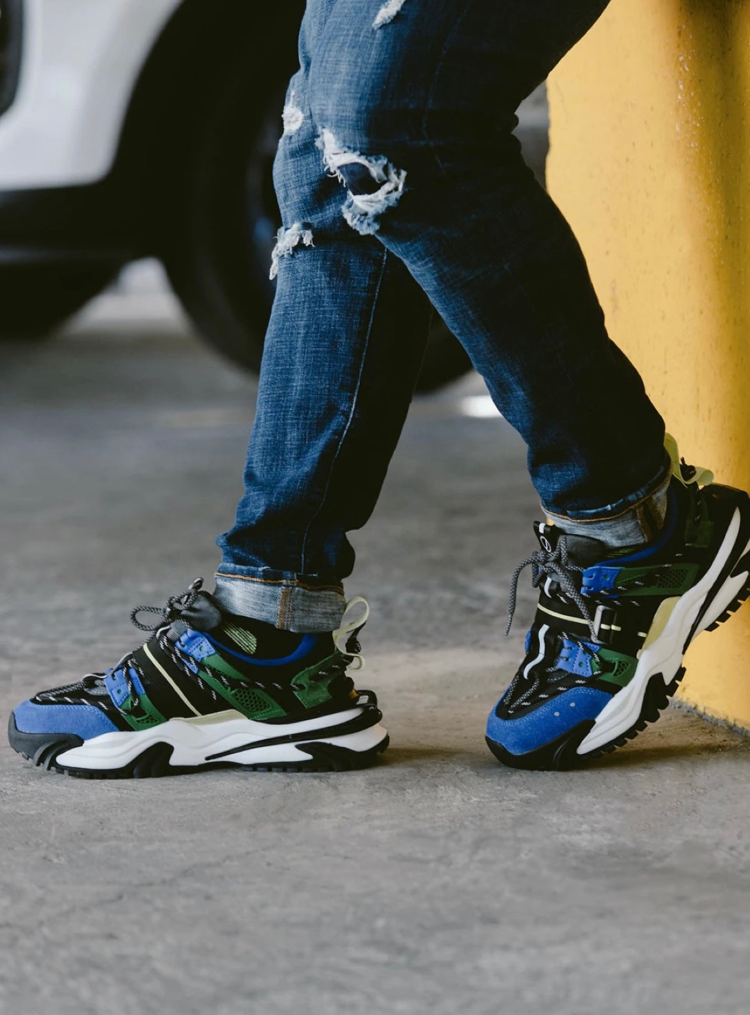 Javi Shoes - Hype - Green/Blue