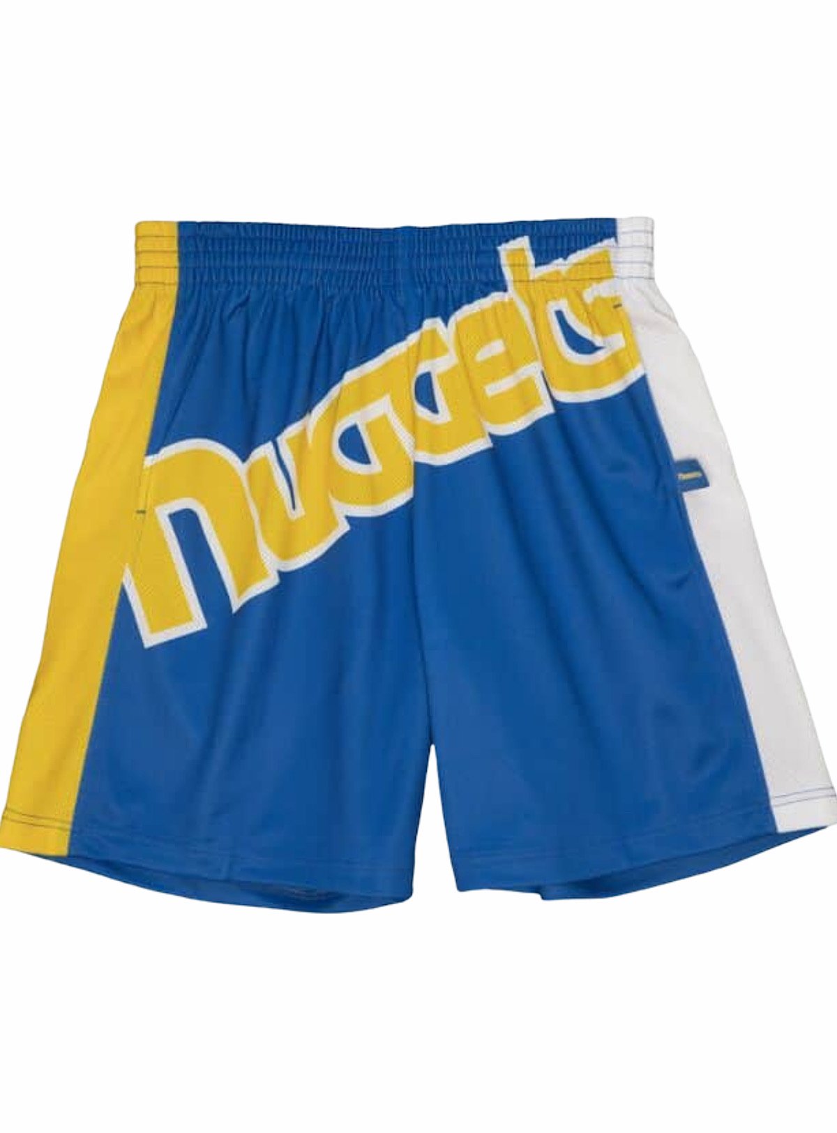Mitchell & Ness Shorts - Nuggets - Royal And Yellow