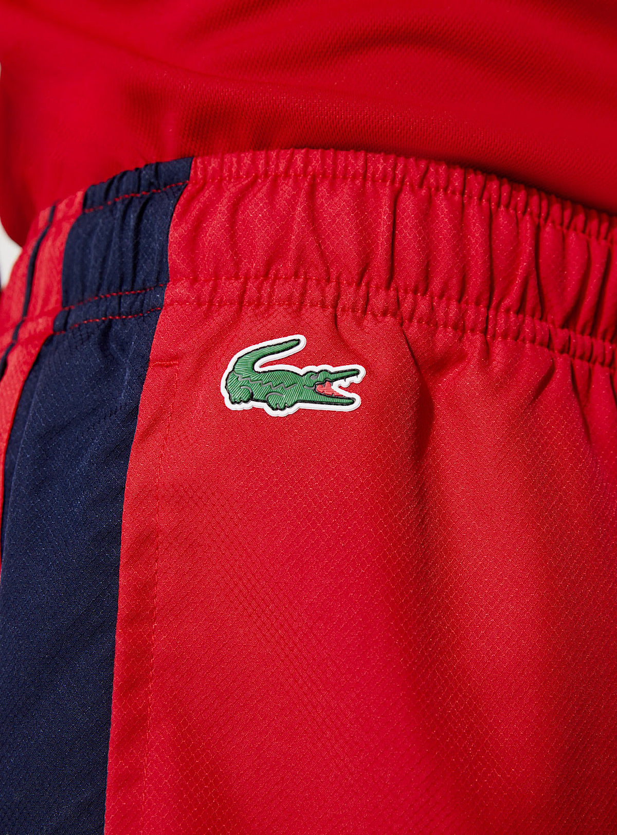 Lacoste Shorts - Striped - Red and Black - GH9690 51 EVS