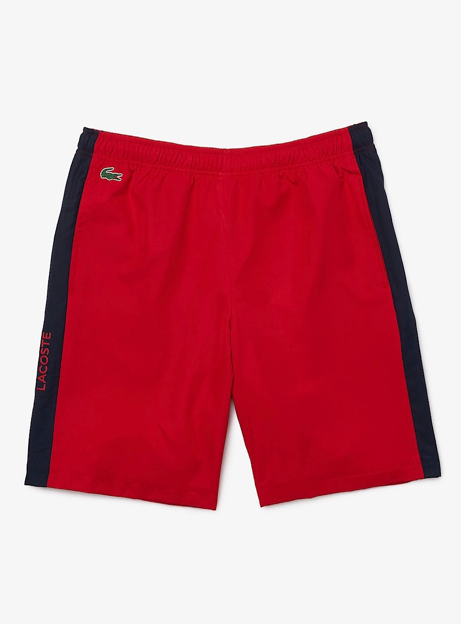 Lacoste Shorts - Striped - Red and Black - GH9690 51 EVS