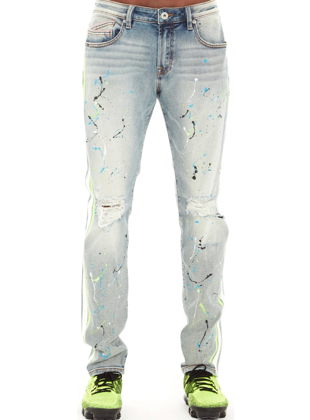 Cult of Individuality Jeans - Rocker Slim Stretch - Neon - 620A3