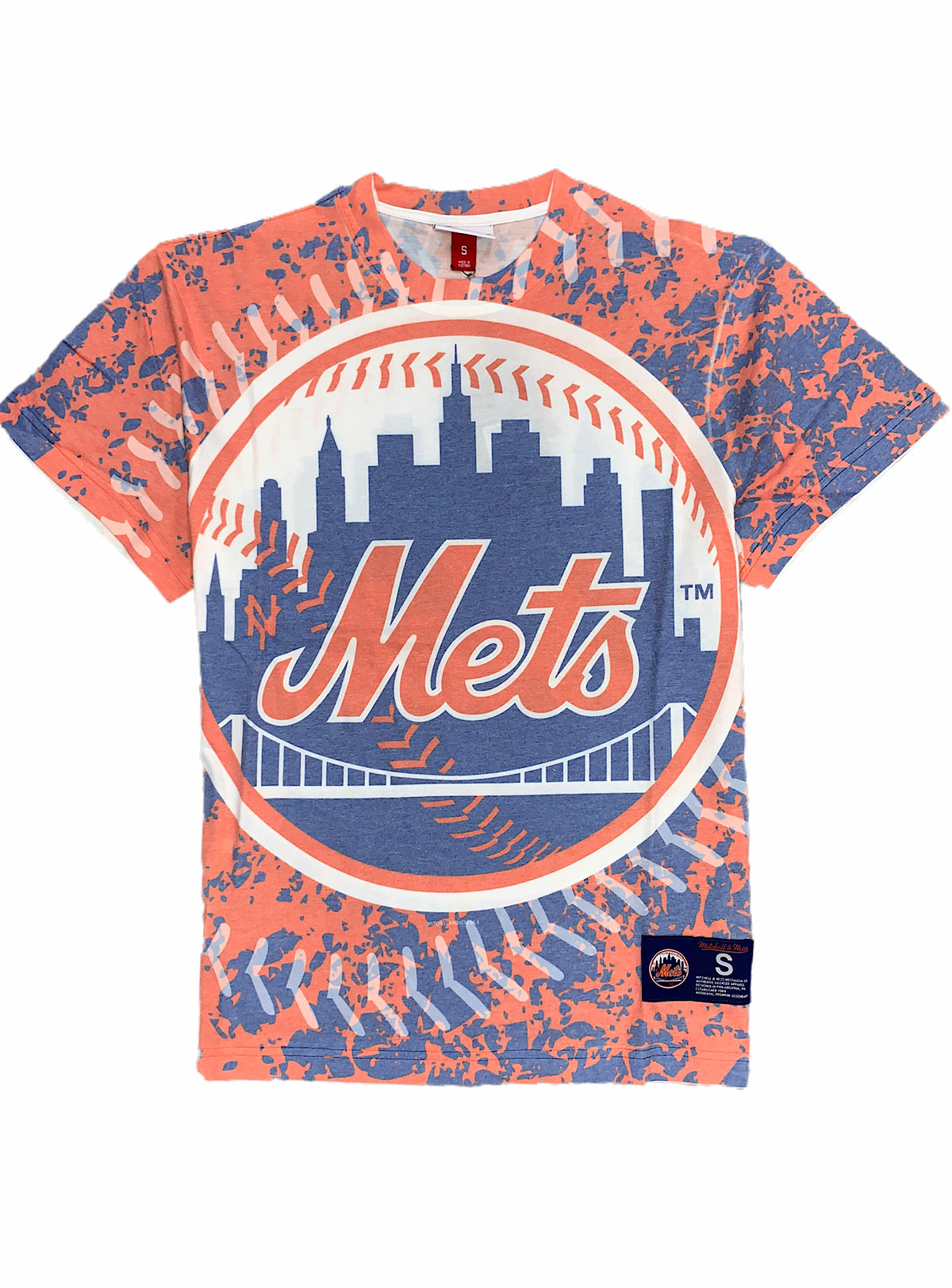 Mitchell & Ness T-Shirt - Jumbotron Sublimated Mets - Orange