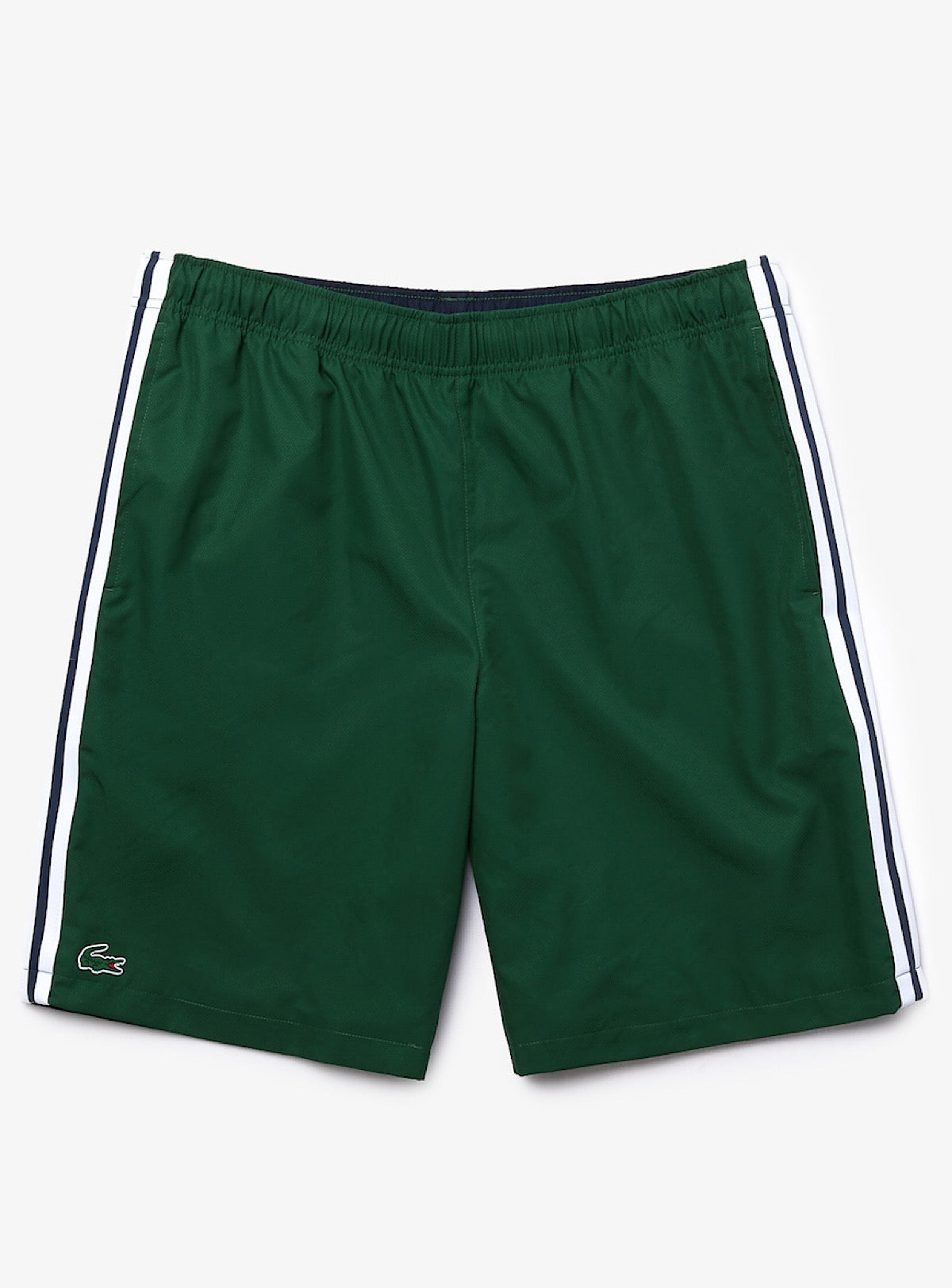 Lacoste Shorts - Sport Contrast Band - Navy/Green - GH2105-51