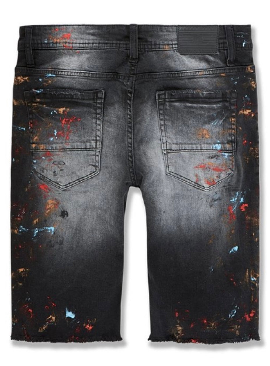Jordan Craig Shorts - Vengeance Paint - Industrial Black - J3176S
