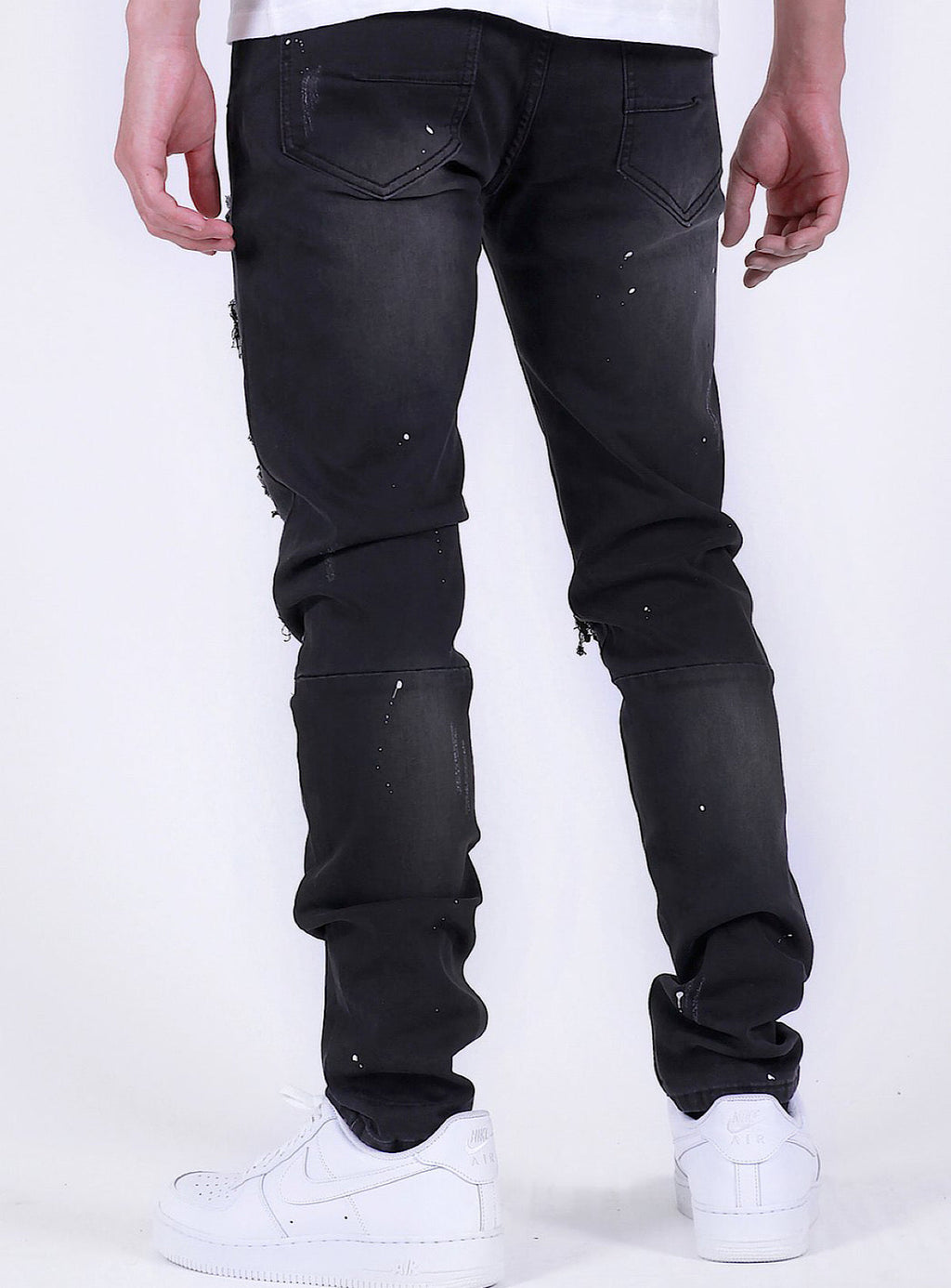 KDNK Jeans - Rainbow Stones - Black - KND4330
