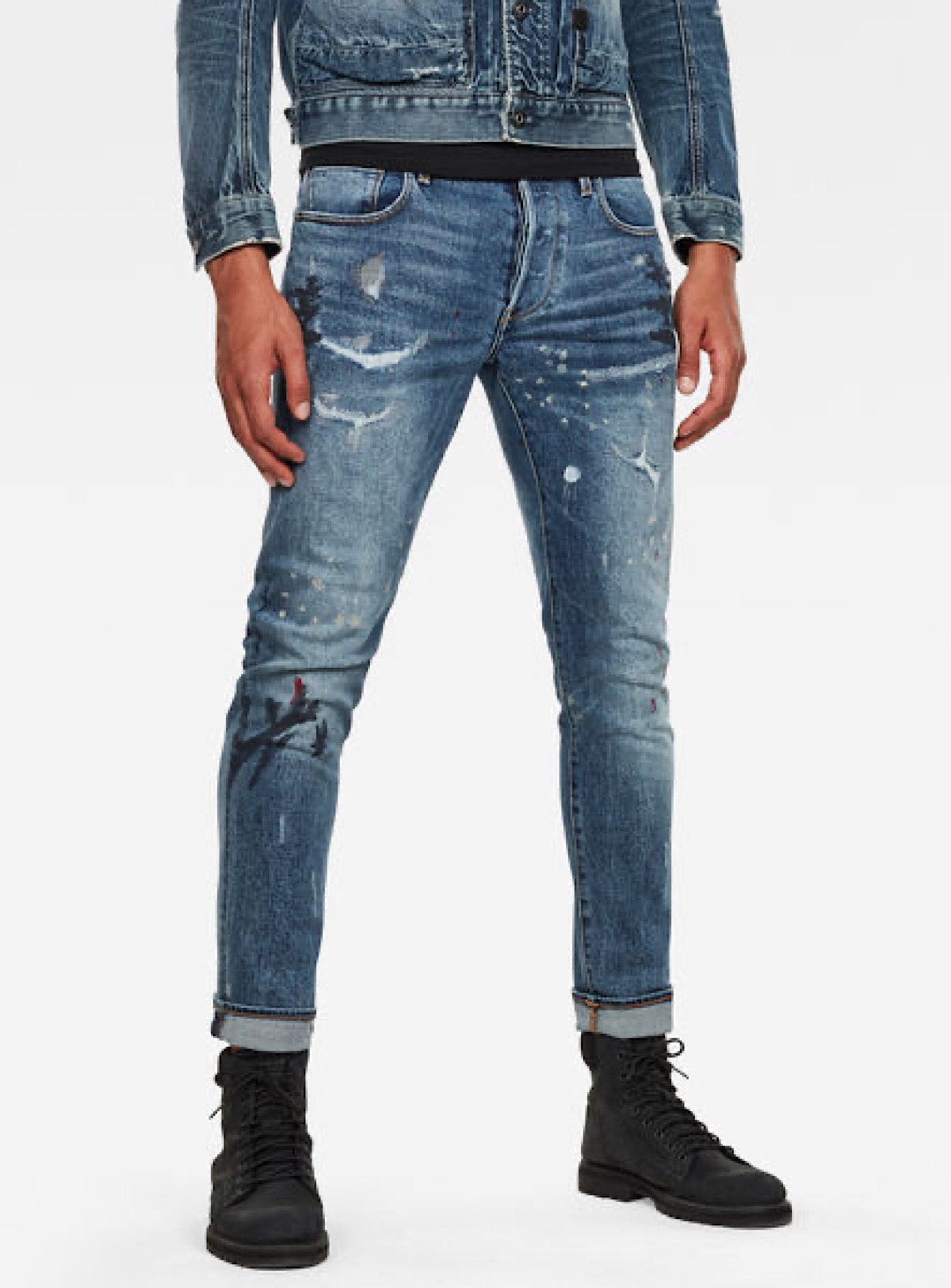 G-Star Jeans - Slim Fit - Sun Faded Prussian Blue - 51001-C052-B477