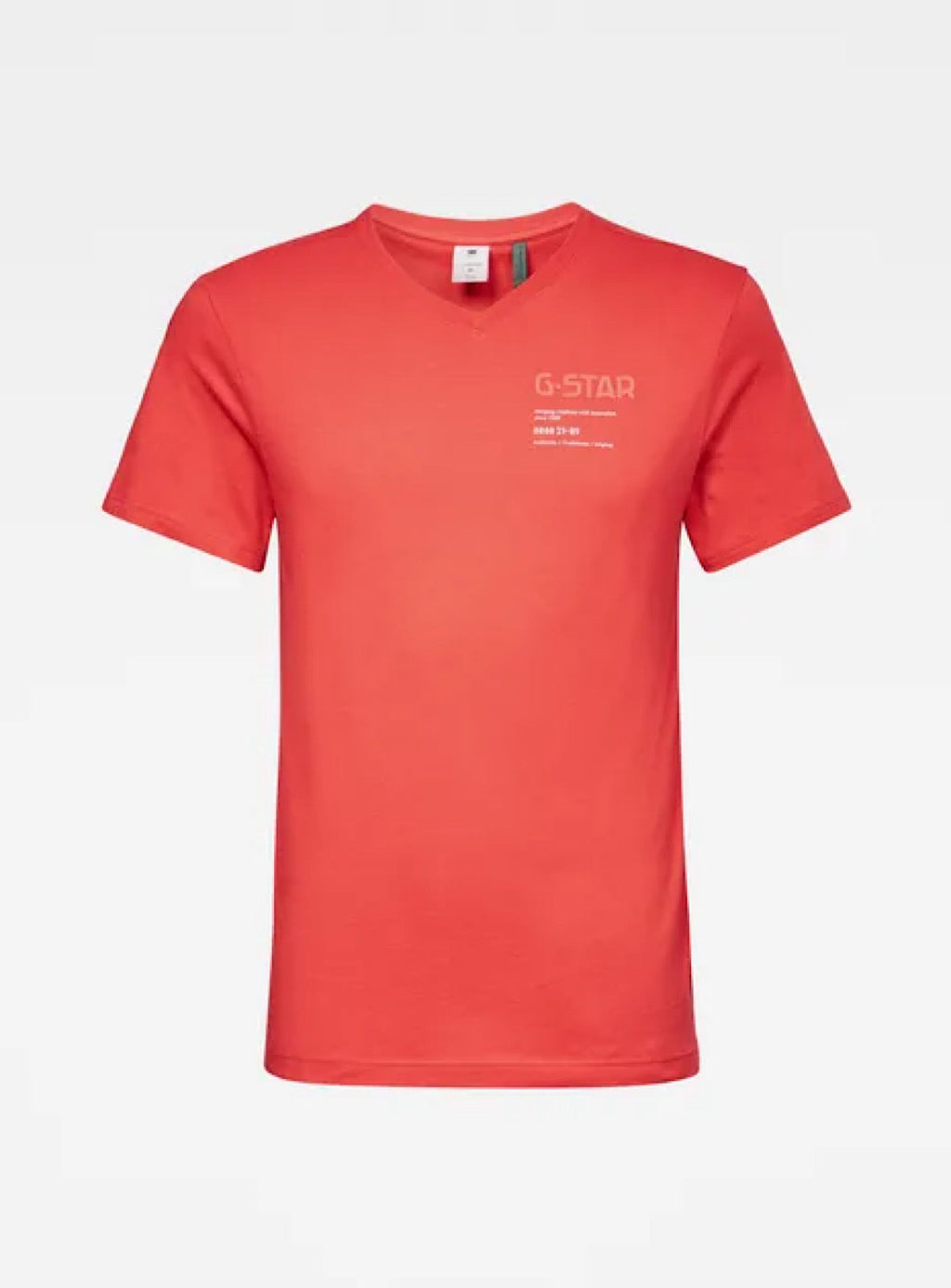 G-Star T-Shirt - Chest Graphic - Dark Candy - D19218