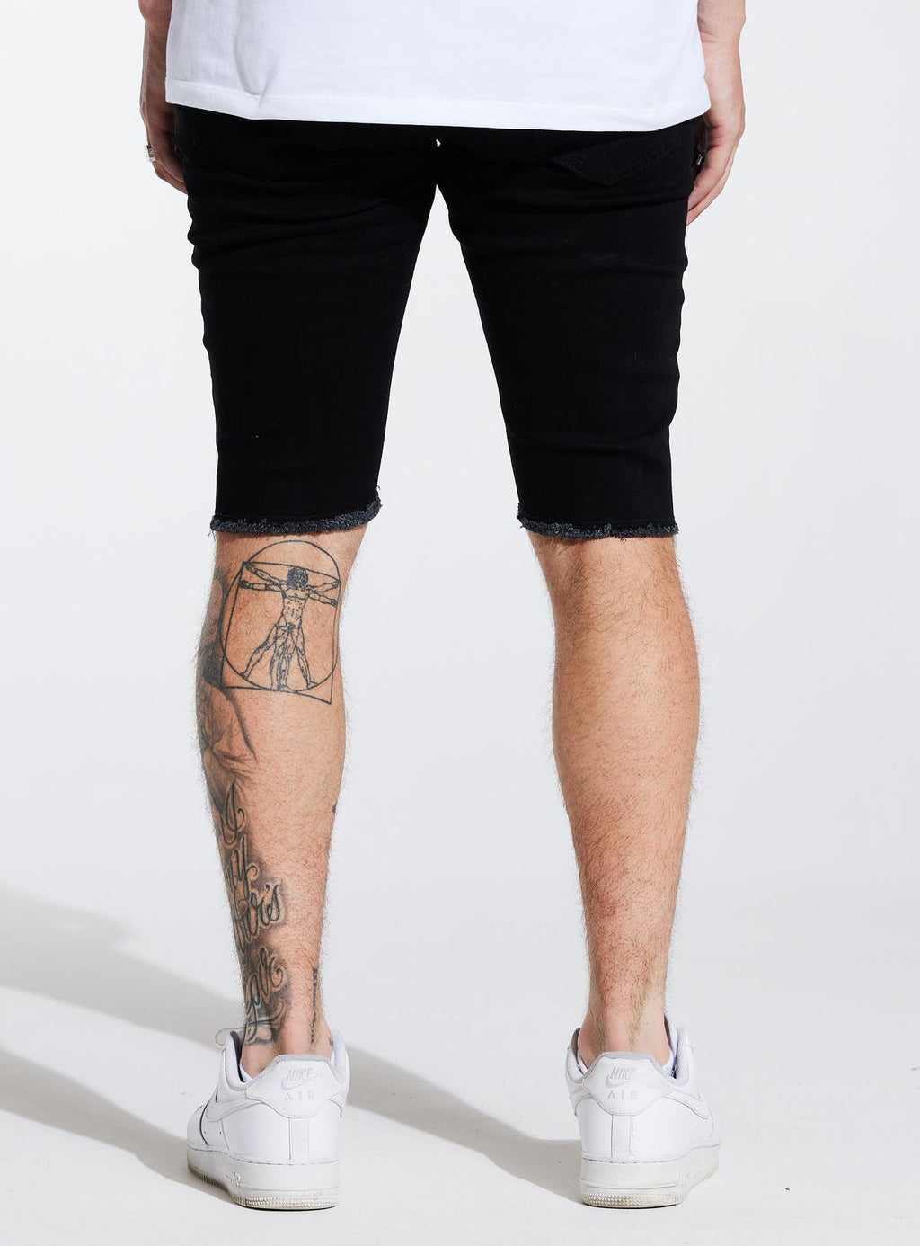 Crysp Denim Shorts - Atlantic - Jet Black - CRYSPSP221-127