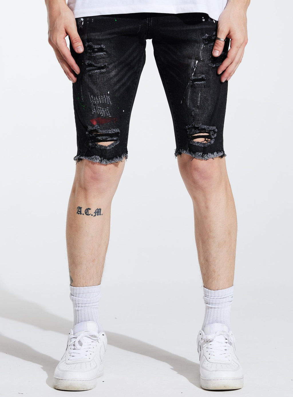 Crysp Denim Shorts - Philips - Black - CRYSPSP221-137