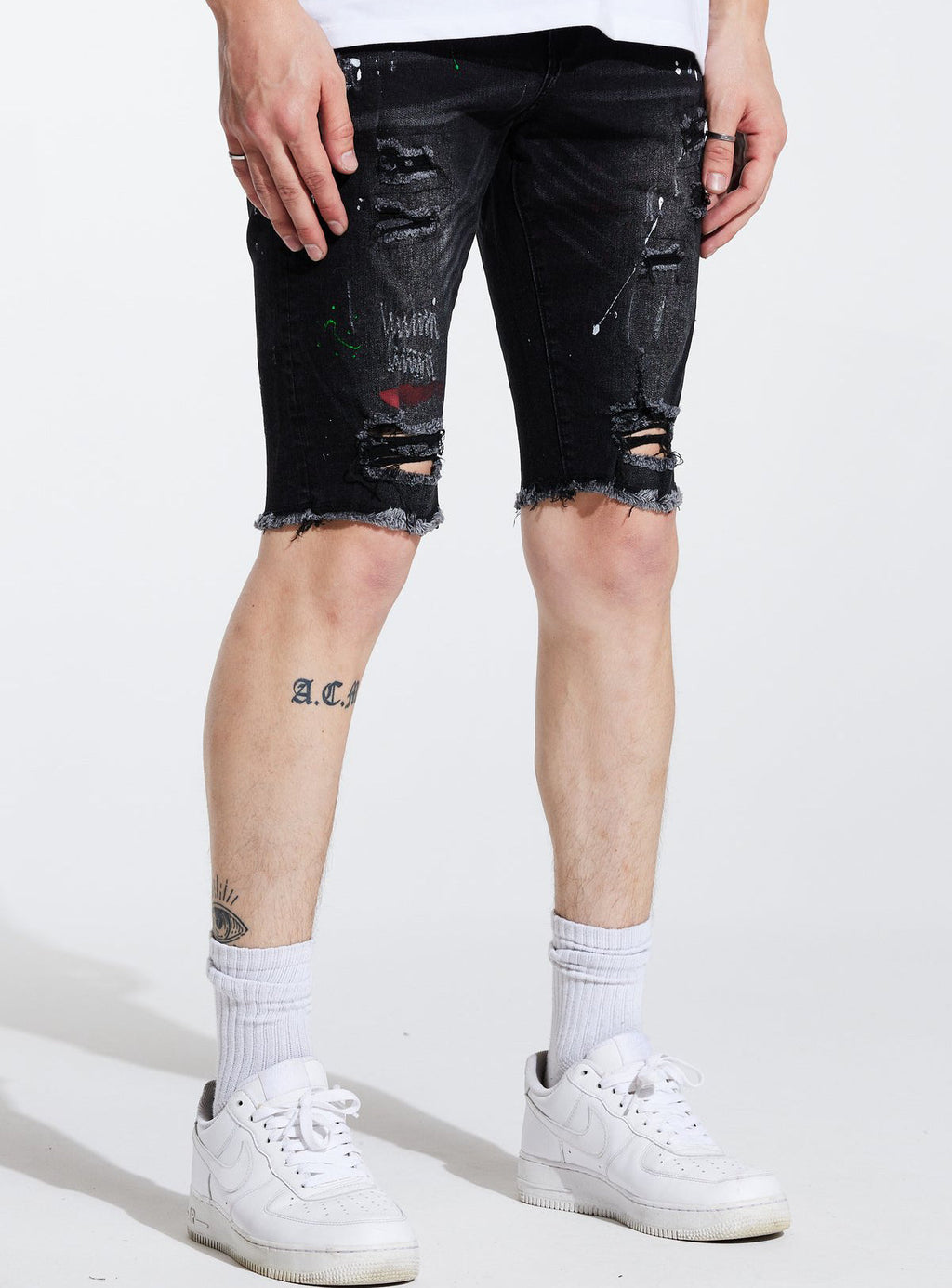 Crysp Denim Shorts - Philips - Black - CRYSPSP221-137