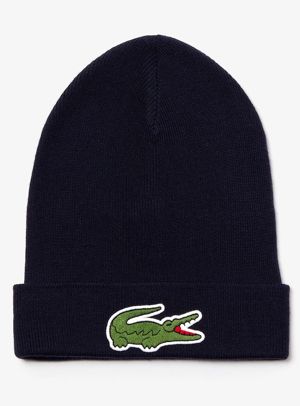 Lacoste Hat - Contrast Beanie - Navy - RB1081-51
