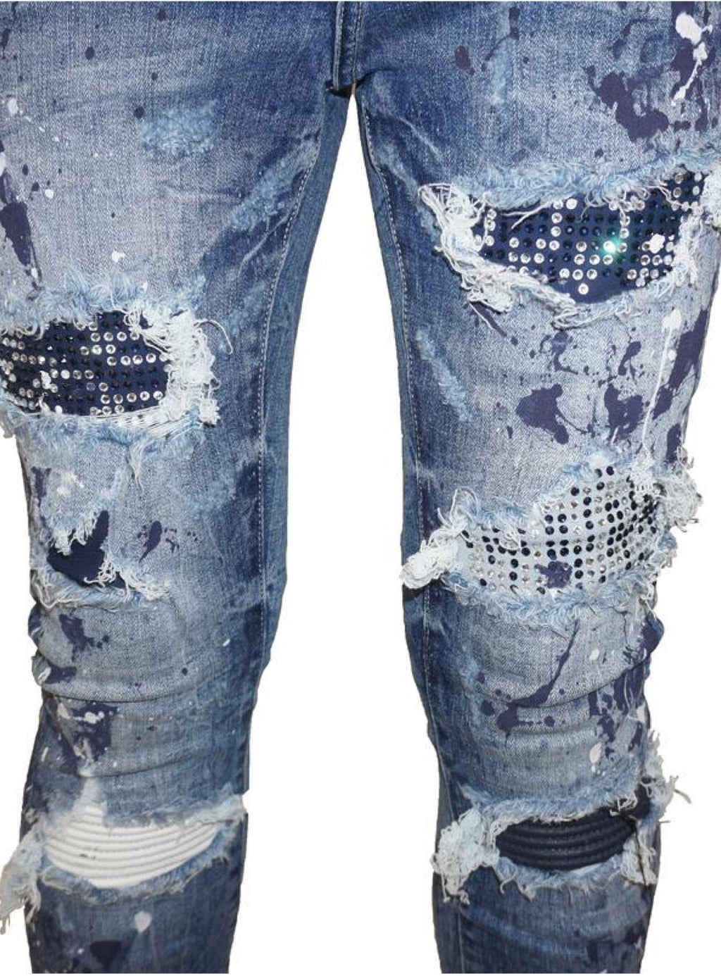 Ferrari Massari Jeans - Drippin Hustler Blue - Blue