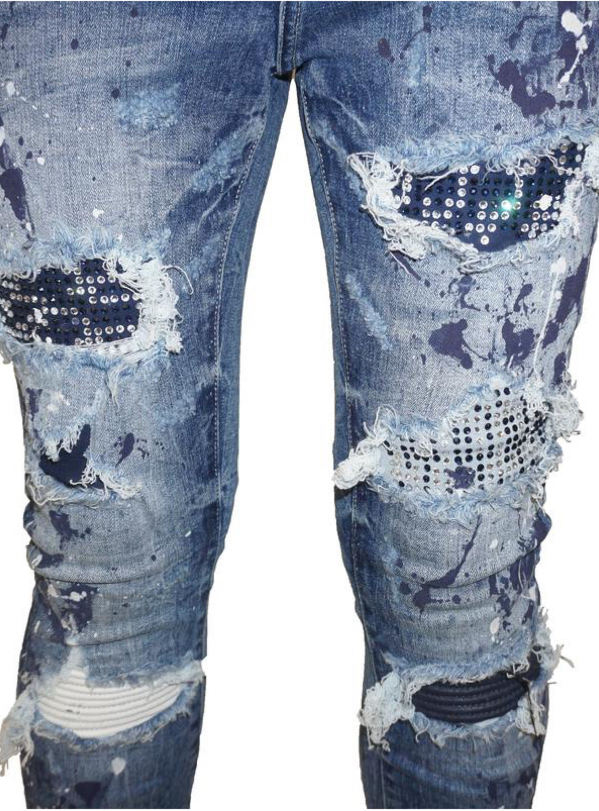 Ferrari Massari Jeans - Drippin Hustler Blue - Blue
