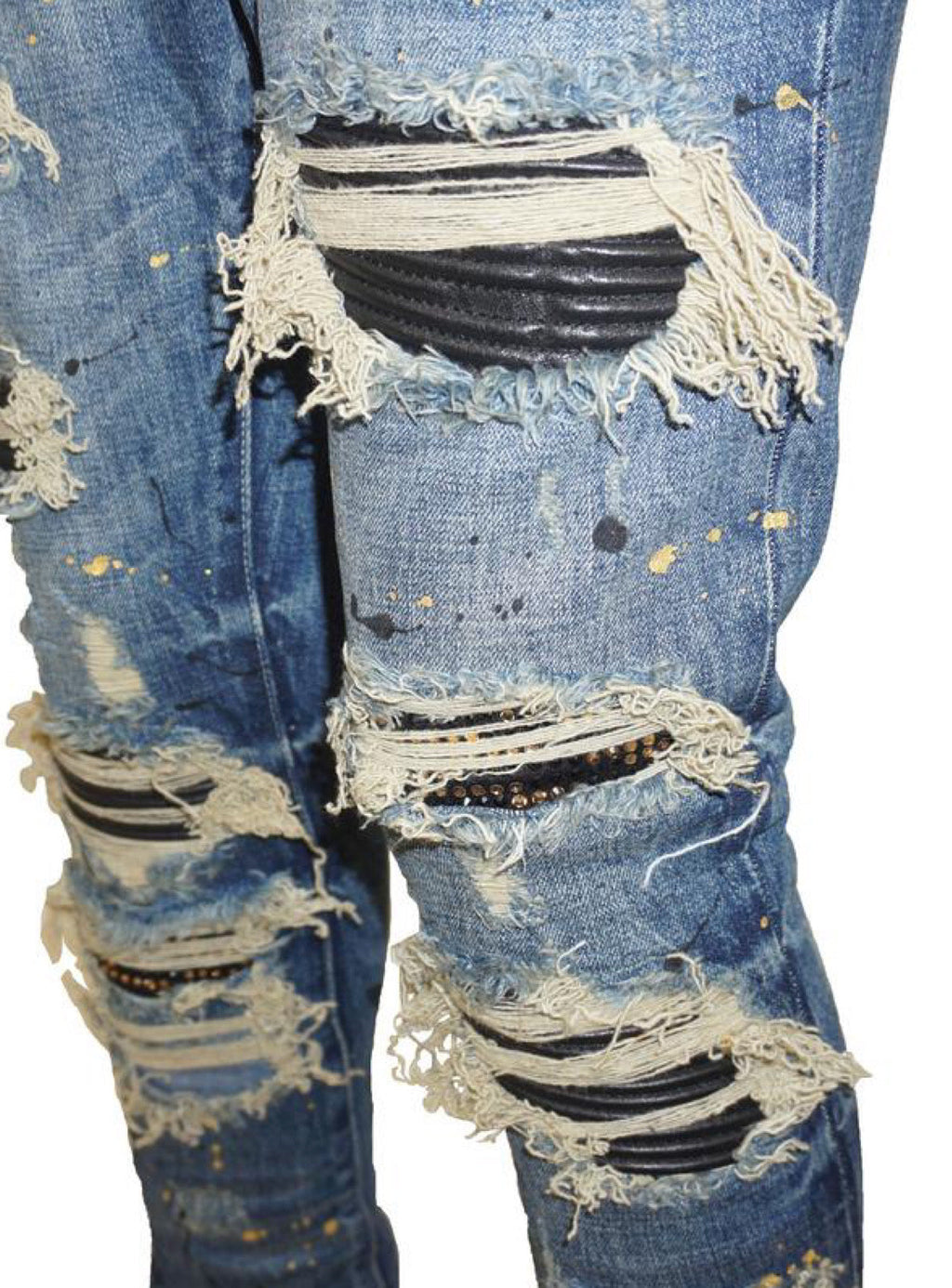 Ferrari Massari Jeans - Kingpin Hustler Gold - Blue